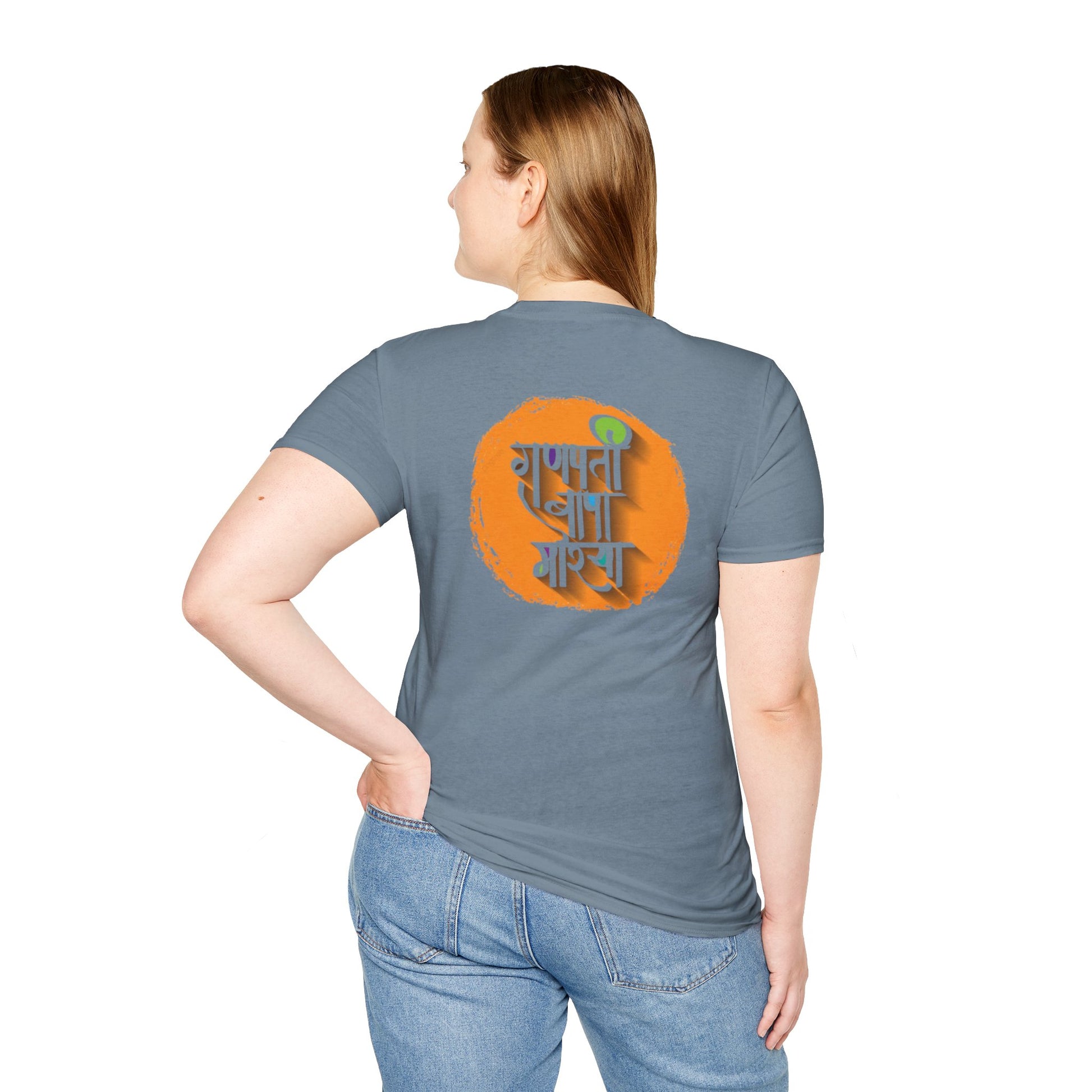 Ganesh T-Shirt, Spiritual Wear, Unisex Festival Apparel, Gifts for Ganesha Chaturthi, Eco-Friendly Fashion