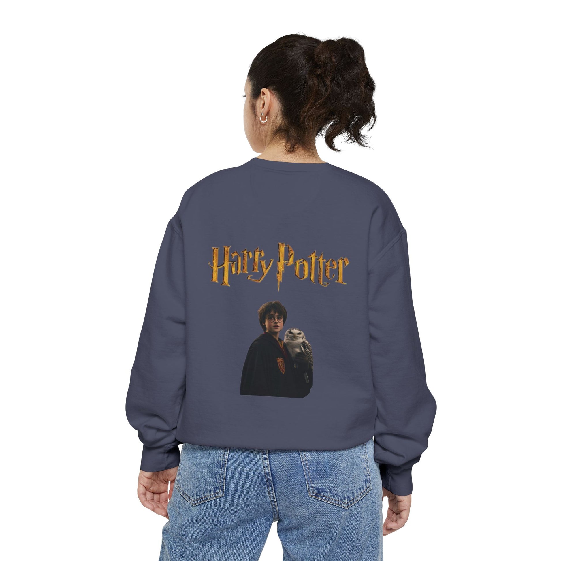 Harry Potter Unisex Sweatshirt, Cozy Sweatshirt, Gift for Potterheads, Movie Merch, Casual Wear, Layering Piece, Fan Apparel