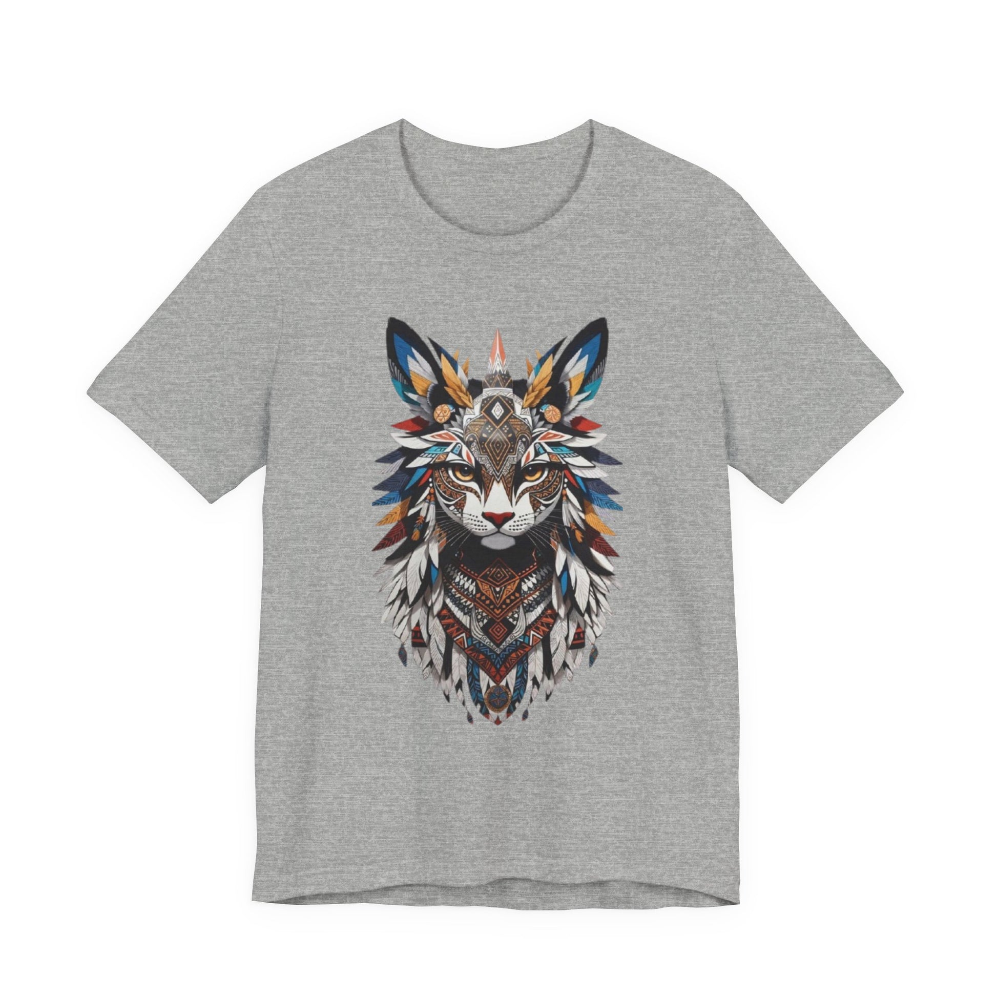 Boho Fox Graphic Tee, Unisex Tee for Nature Lovers, Animal Art Shirt, Eco-Friendly Apparel, Gift for Wildlife Enthusiasts