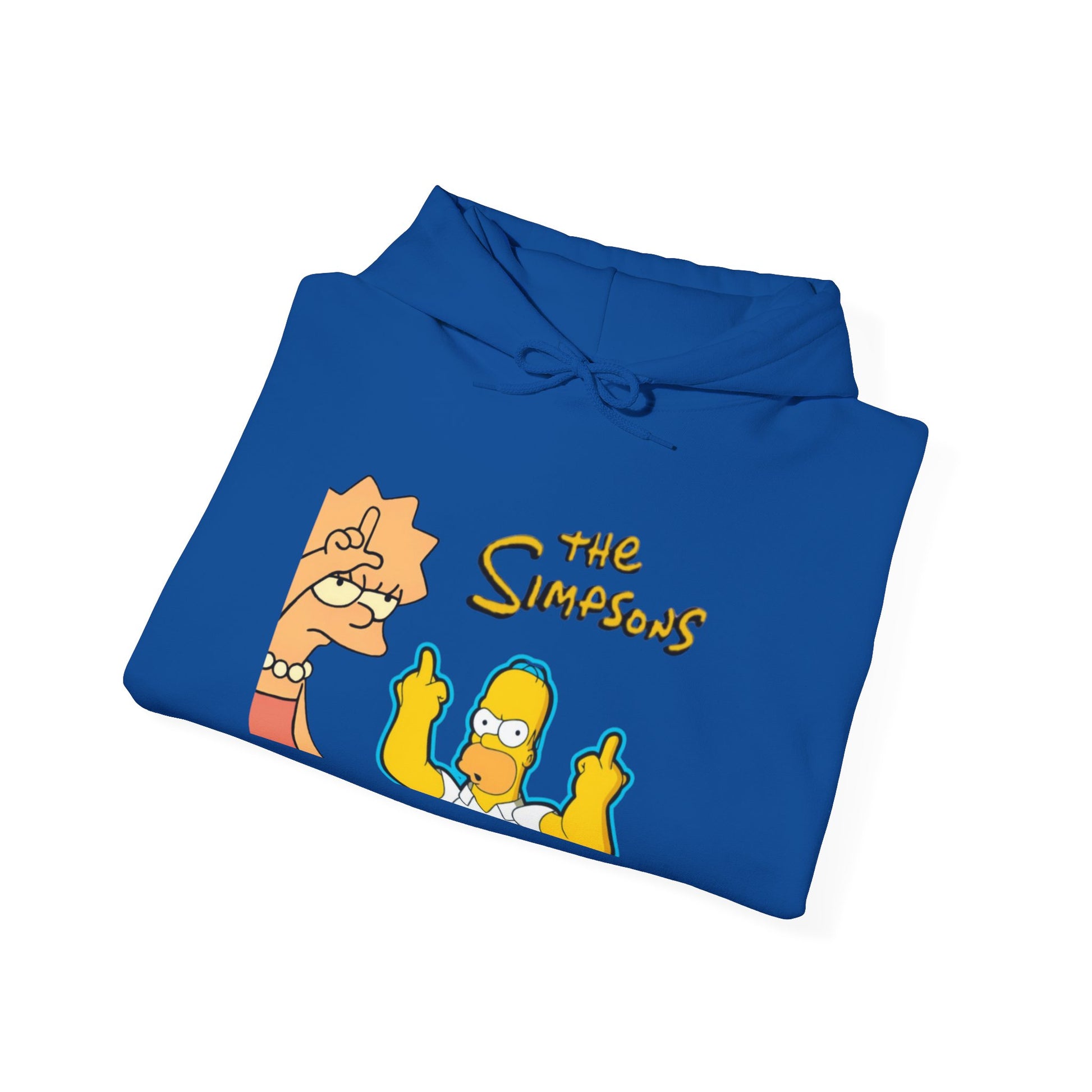 Simpsons Unisex Heavy Blend Hoodie | Cozy Gift for Fans, Graphic Sweatshirt, Fun Cartoon Apparel, Casual Wear, Unique Holiday Gift