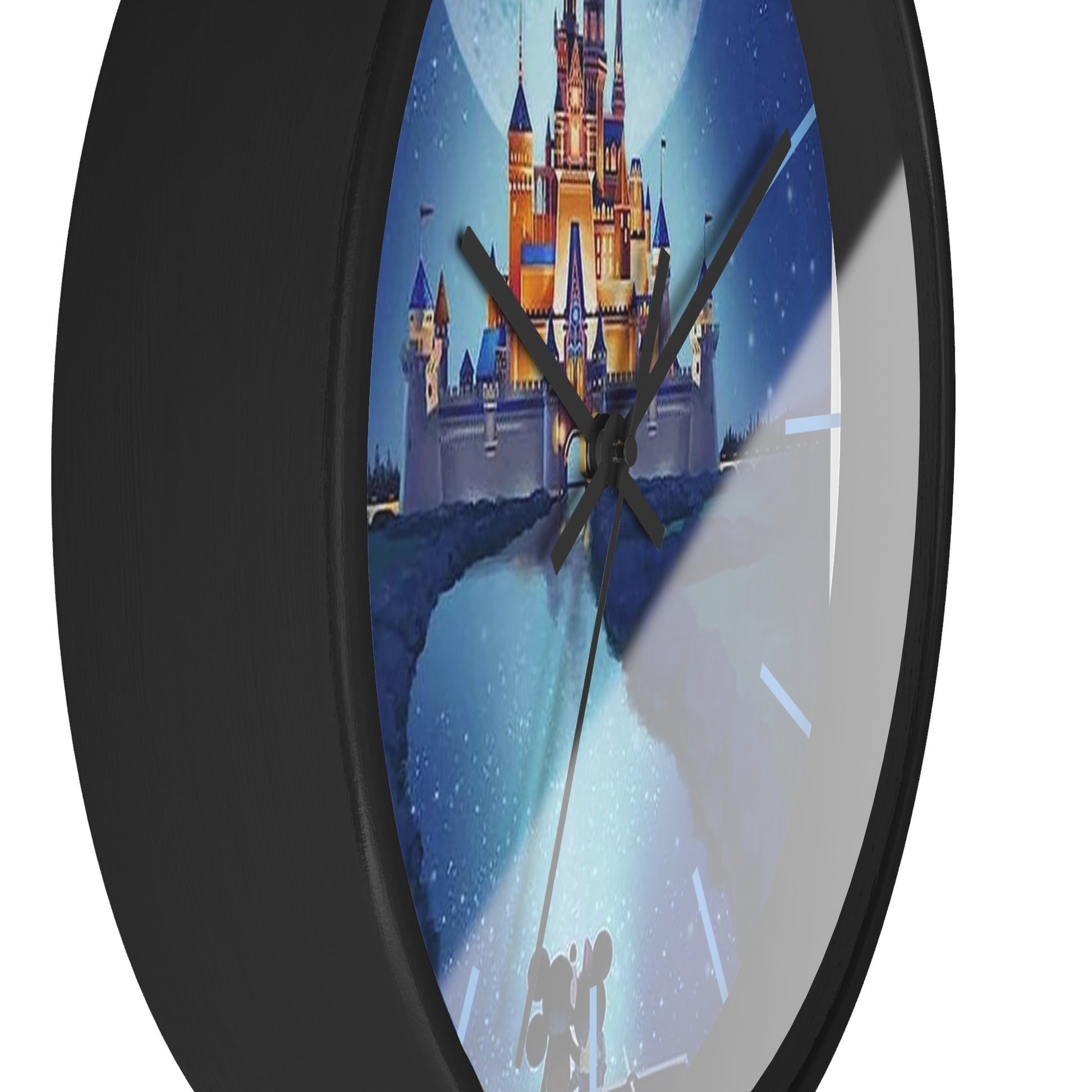 Whimsical Disney Castle Wall Clock, Magical Home Decor, Kids Room Clock, Gift for Disney Lovers, Fairytale Timepiece