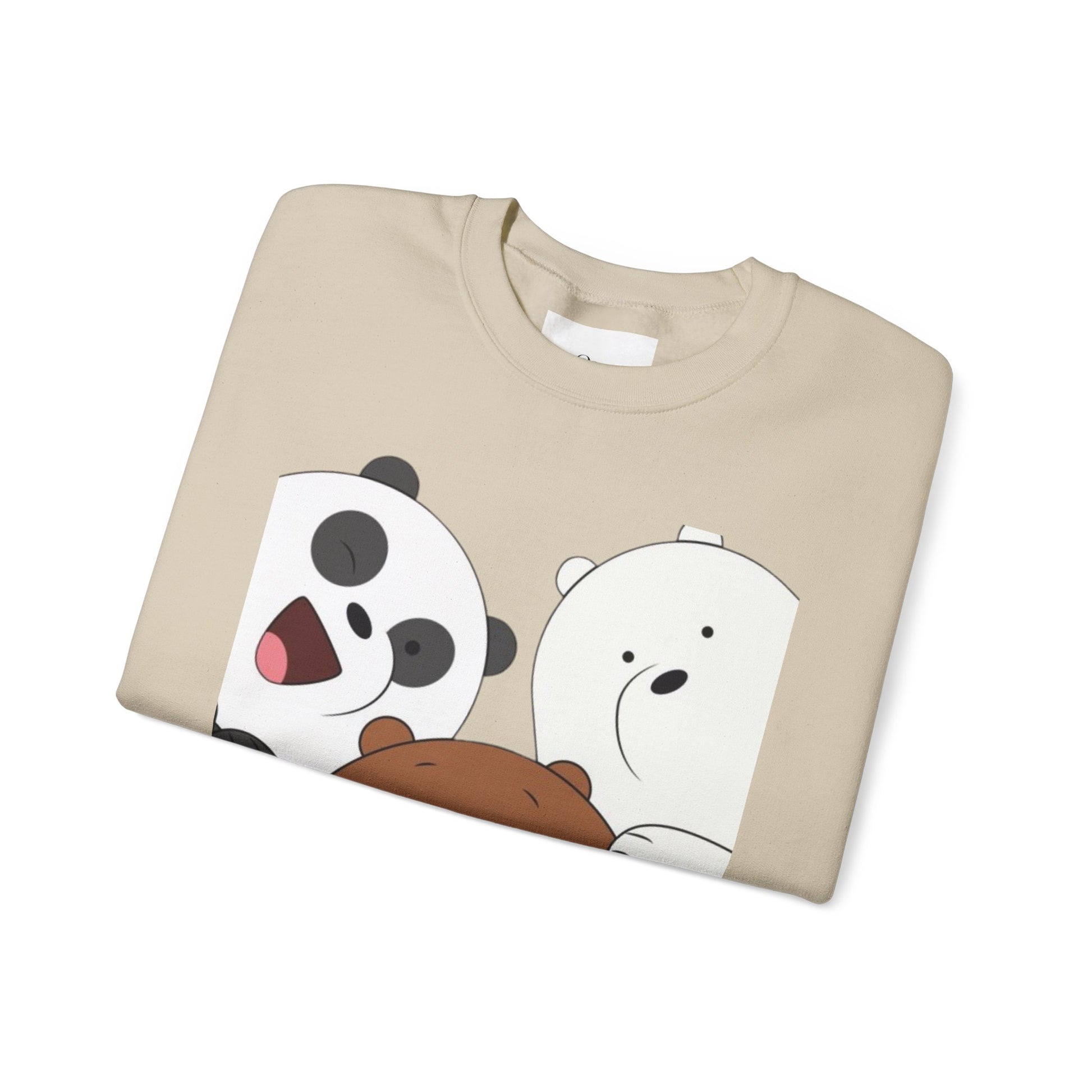 Cute Animal Friends Crewneck Sweatshirt, Cozy Sweatshirt, Gift for Animal Lovers, Funny Crewneck, Cute Cartoon Sweatshirt, Winter Fashion