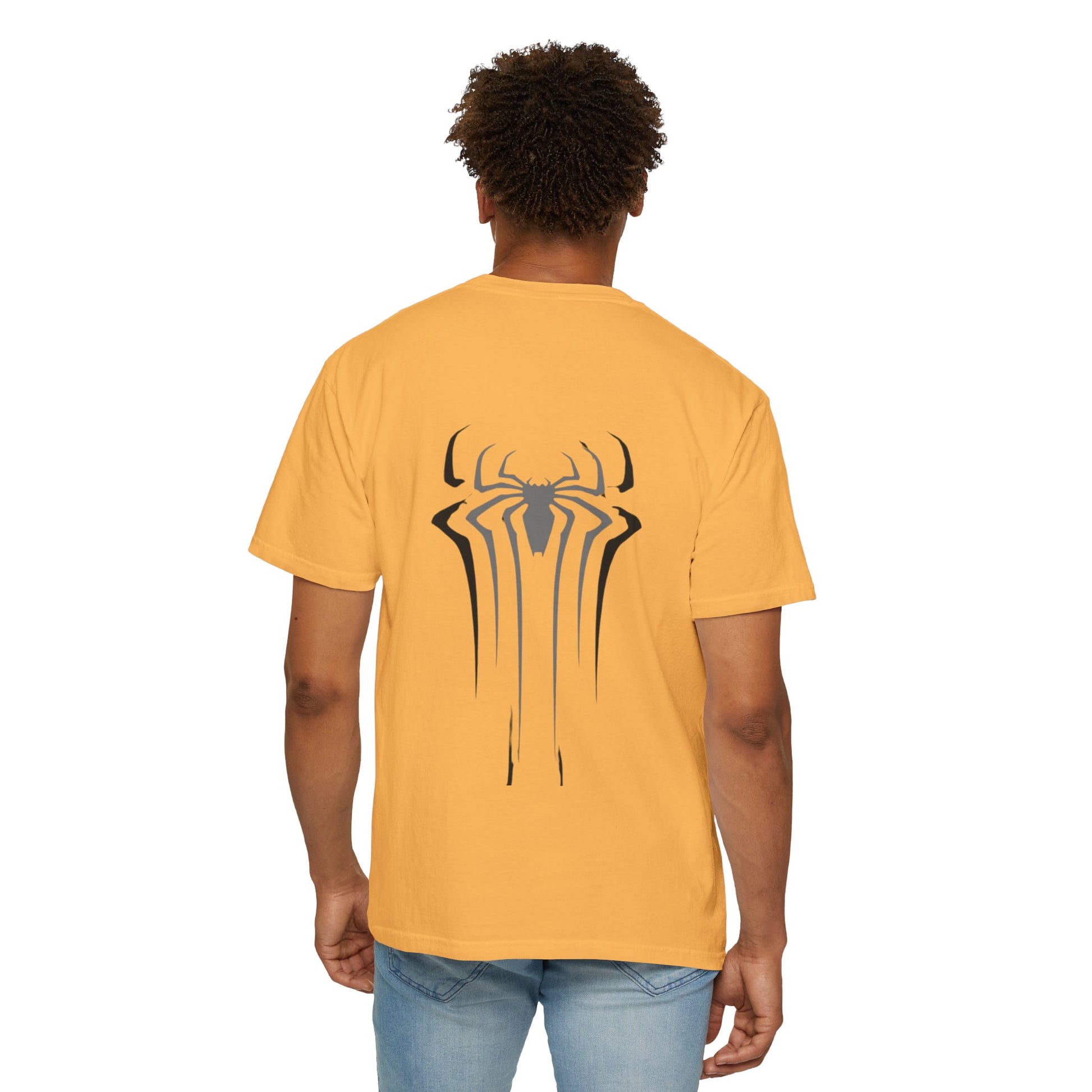 Marvel Spider-Man Unisex Garment-Dyed T-Shirt, Superhero Tee, Comic Fan Gift, Casual Wear, Birthday, Kids Clothing