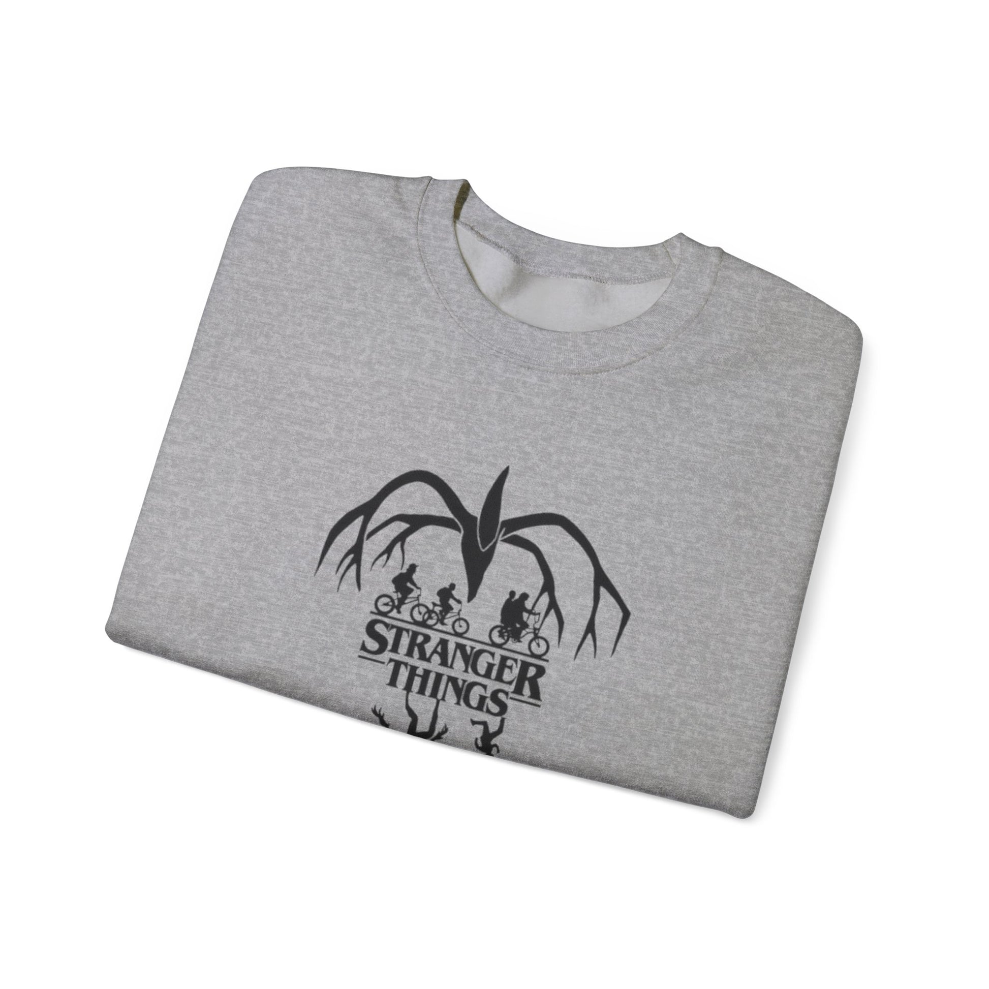 Stranger Things Unisex Crewneck Sweatshirt, Cozy Sweatshirt, Gift for Fans, Movie Night, Halloween Apparel, Casual Wear