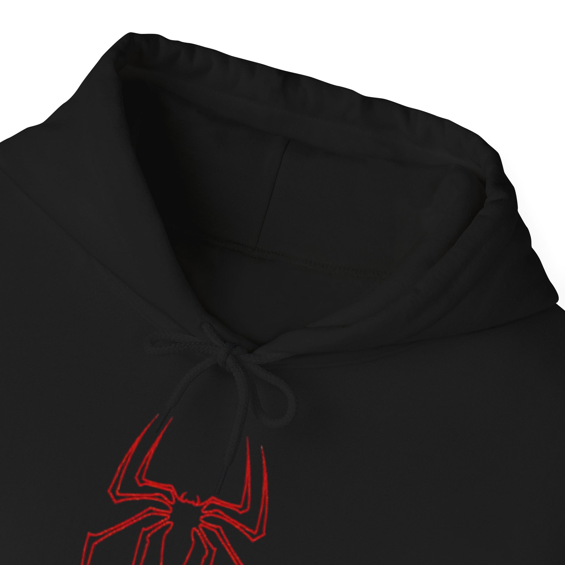 Spider-Man Inspired Heavy Blend Hoodie for Fans, Graphic Sweatshirt for Comic Lovers, Unisex Movie Apparel, Gift Idea for Birthdays, Cosplay