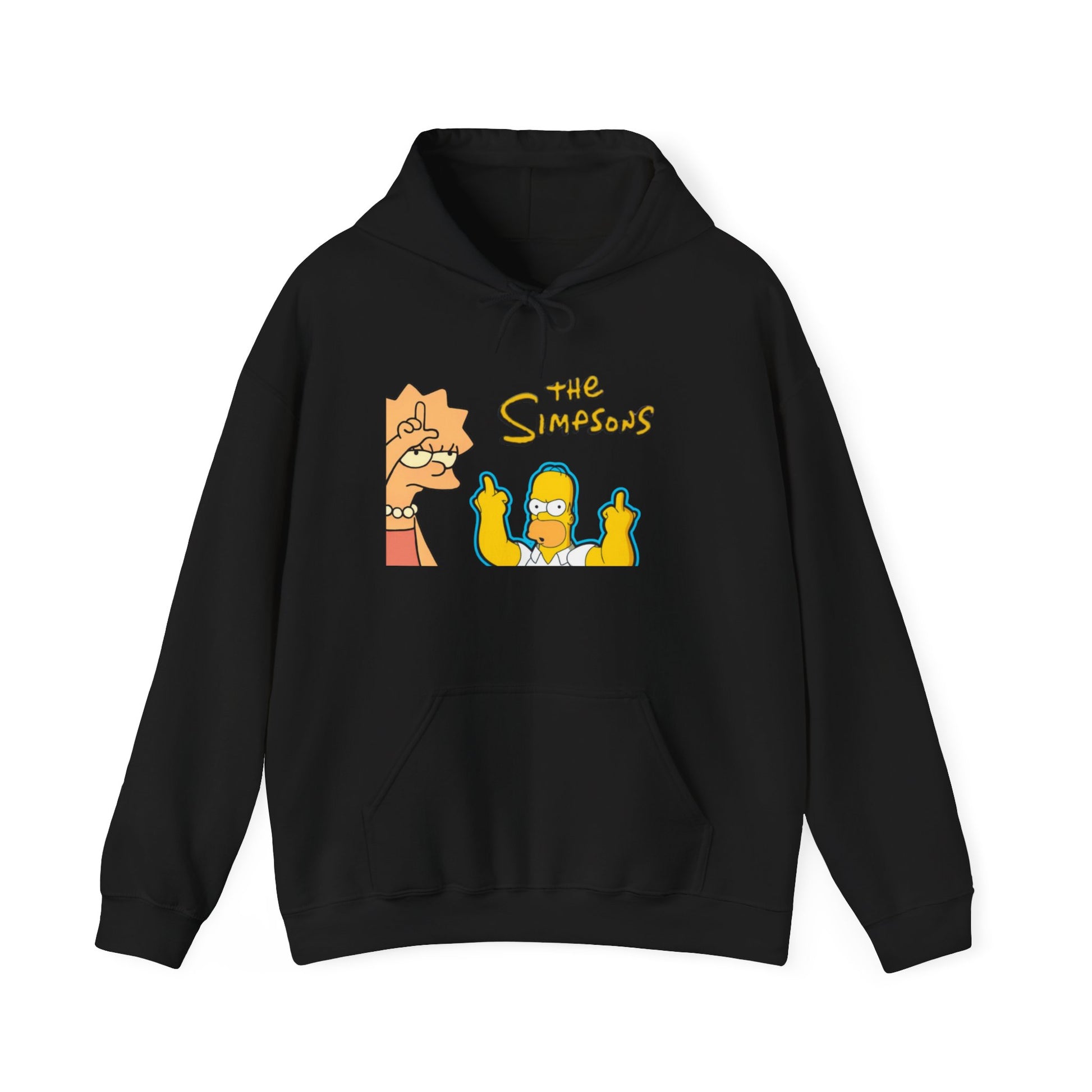Simpsons Unisex Heavy Blend Hoodie | Cozy Gift for Fans, Graphic Sweatshirt, Fun Cartoon Apparel, Casual Wear, Unique Holiday Gift