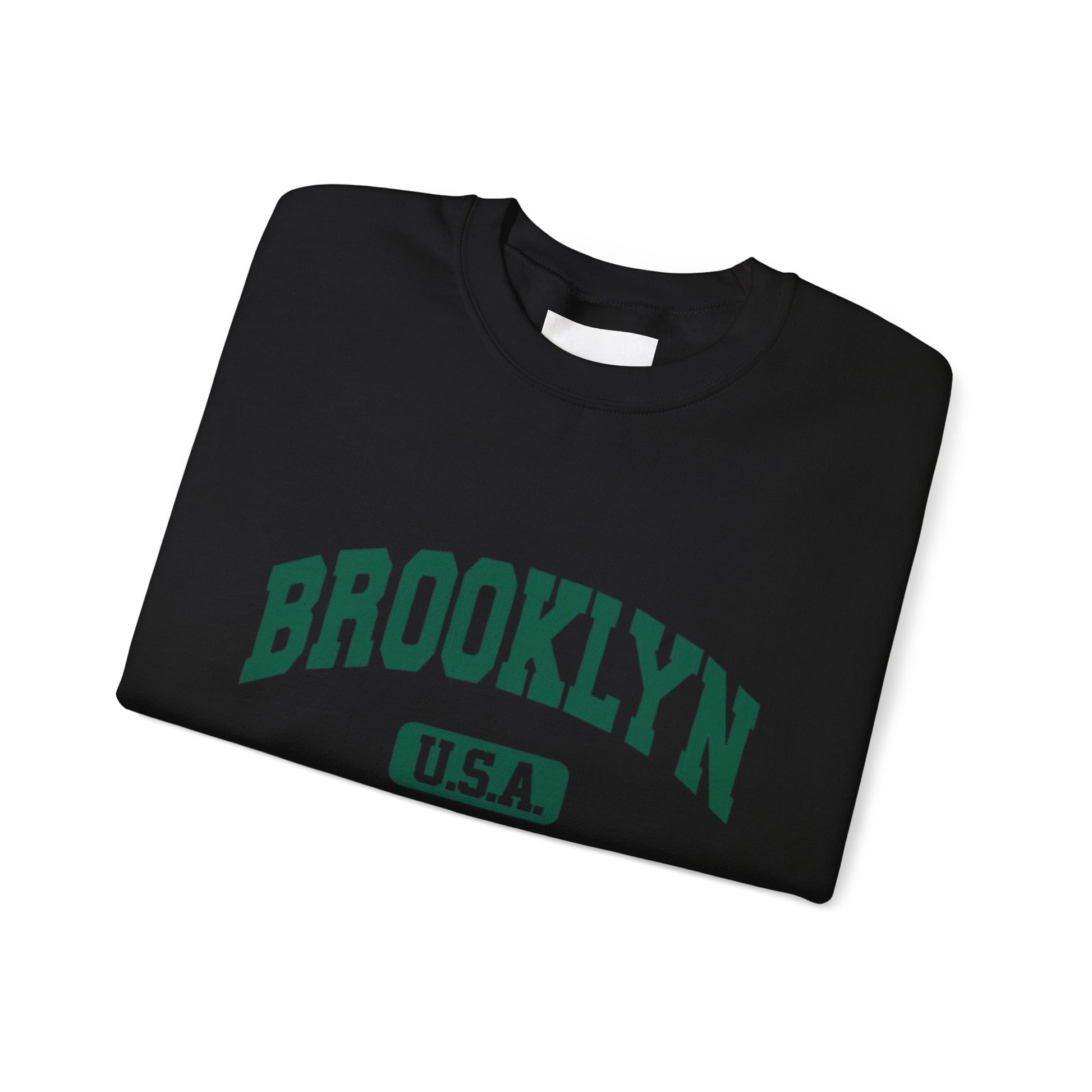 cool print Brooklyn Graphic Crewneck Sweatshirt, Cozy Unisex Sweatshirt, Casual Streetwear, Perfect Gift for Friends, Fall Layering Essential