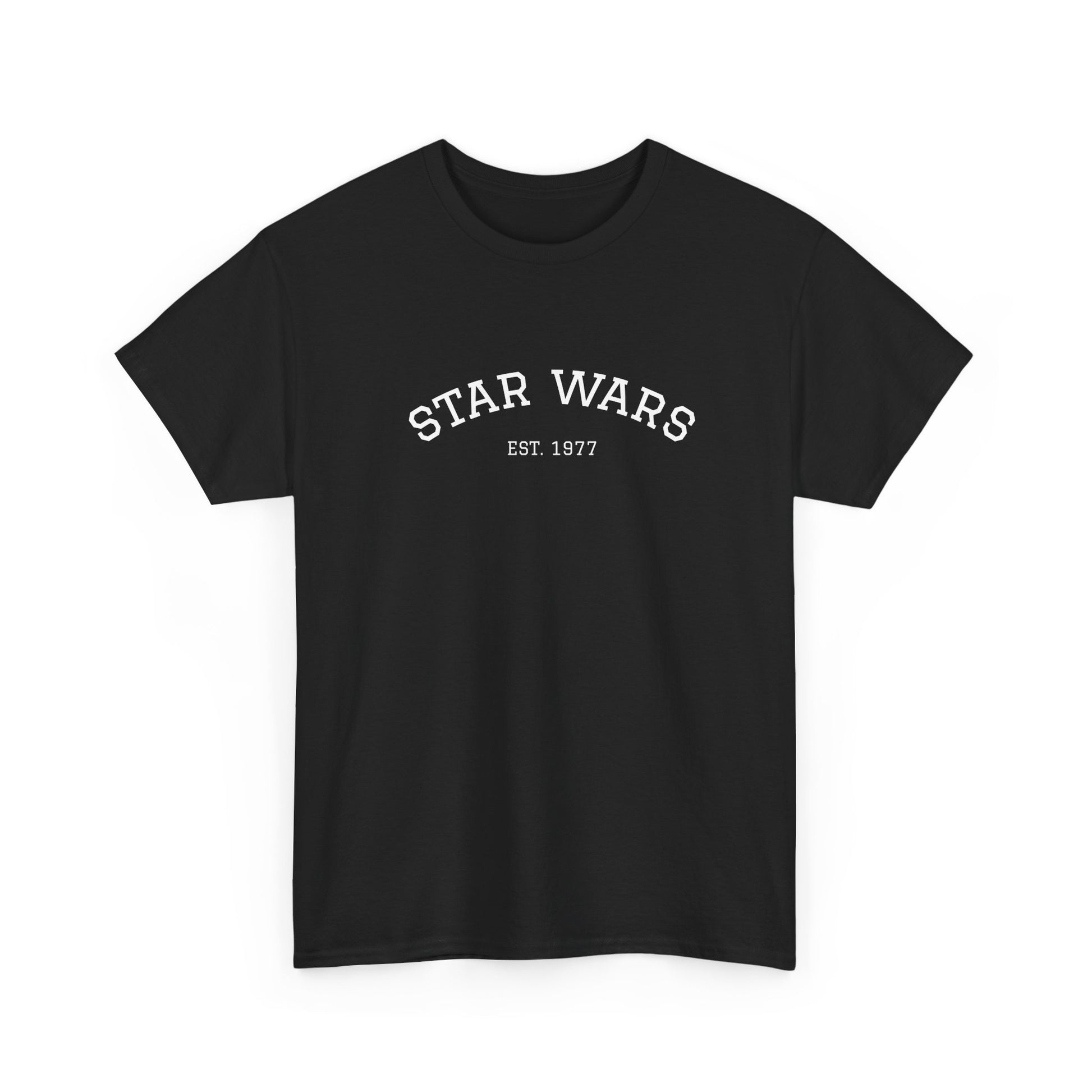Star Wars Unisex Heavy Cotton Tee, Graphic Tee for Fans, Nerdy Gift, Casual Wear, Star Wars Merch, Movie Apparel