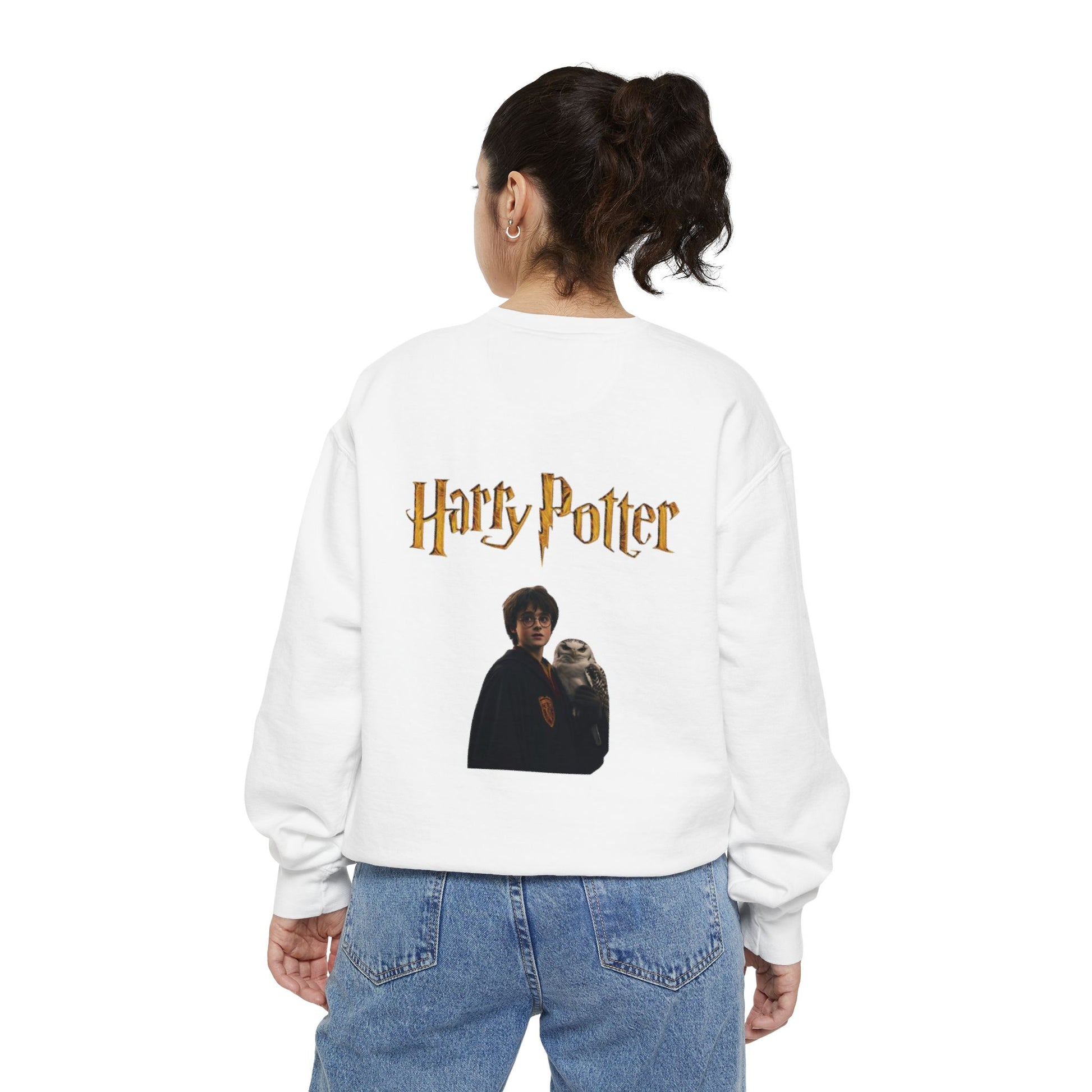 Harry Potter Unisex Sweatshirt, Cozy Sweatshirt, Gift for Potterheads, Movie Merch, Casual Wear, Layering Piece, Fan Apparel