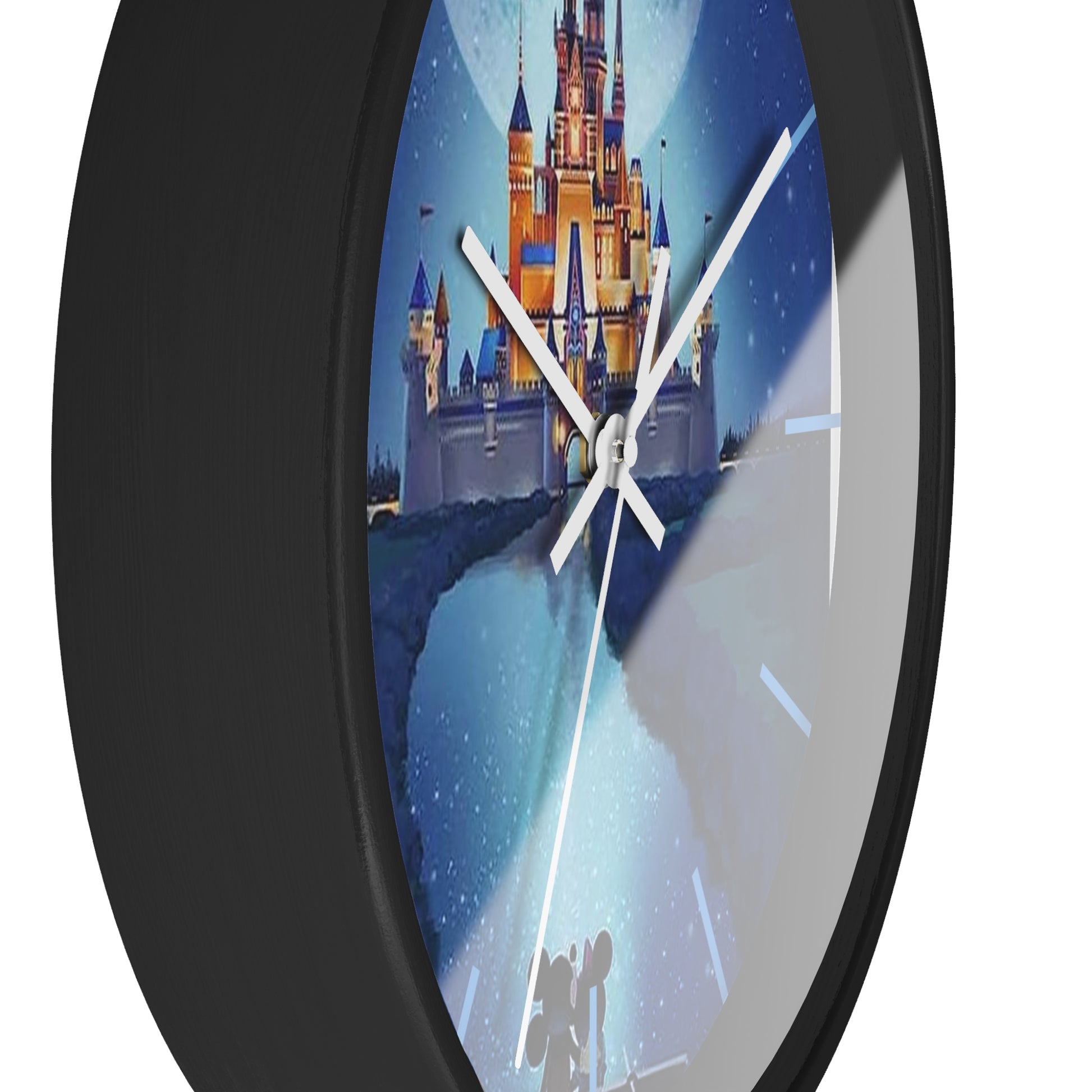 Whimsical Disney Castle Wall Clock, Magical Home Decor, Kids Room Clock, Gift for Disney Lovers, Fairytale Timepiece