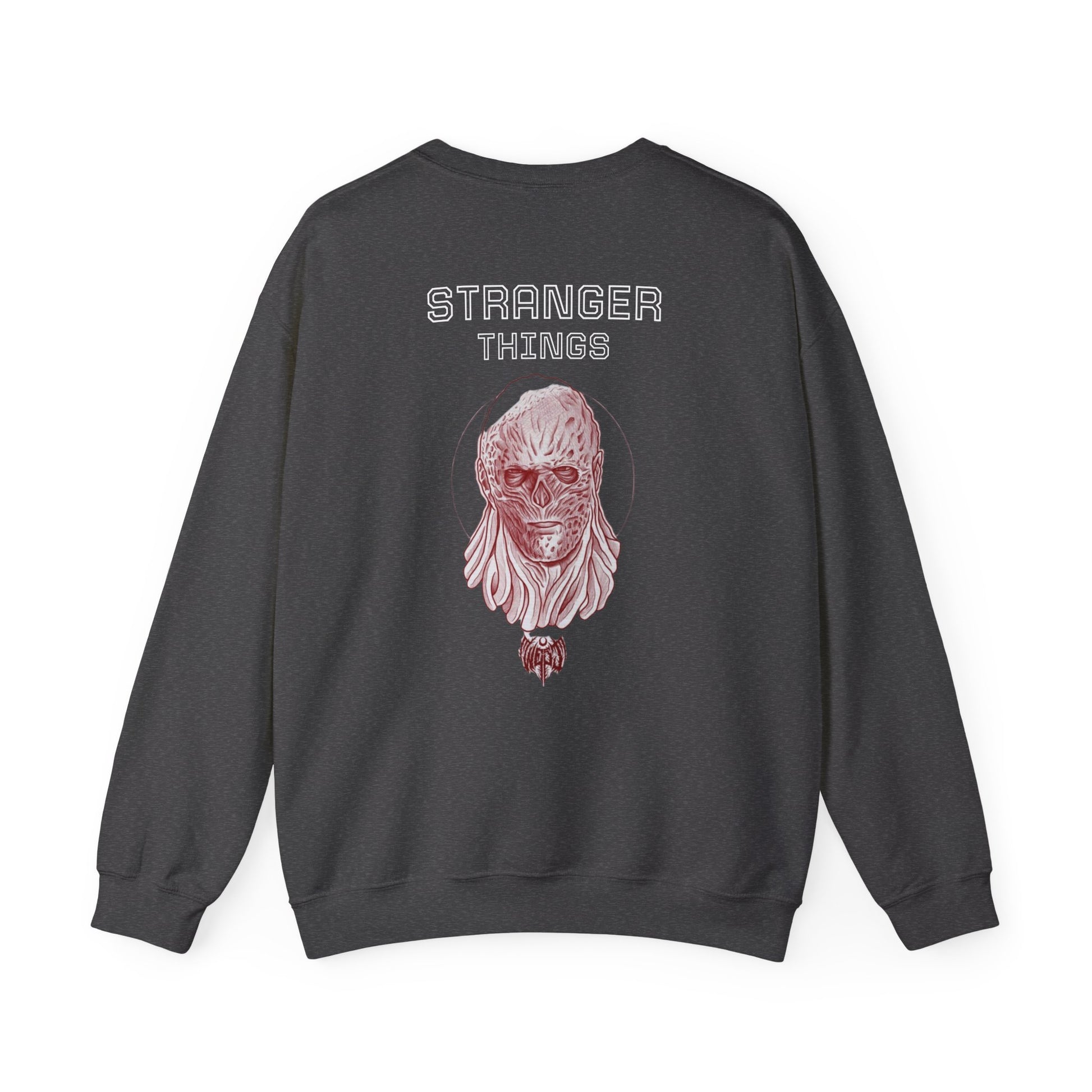 Stranger things Artistic Crewneck Sweatshirt, Cozy Sweatshirt, Unique Gift, Gender Neutral Apparel, Creative Fashion, Everyday Wear, Casual Style