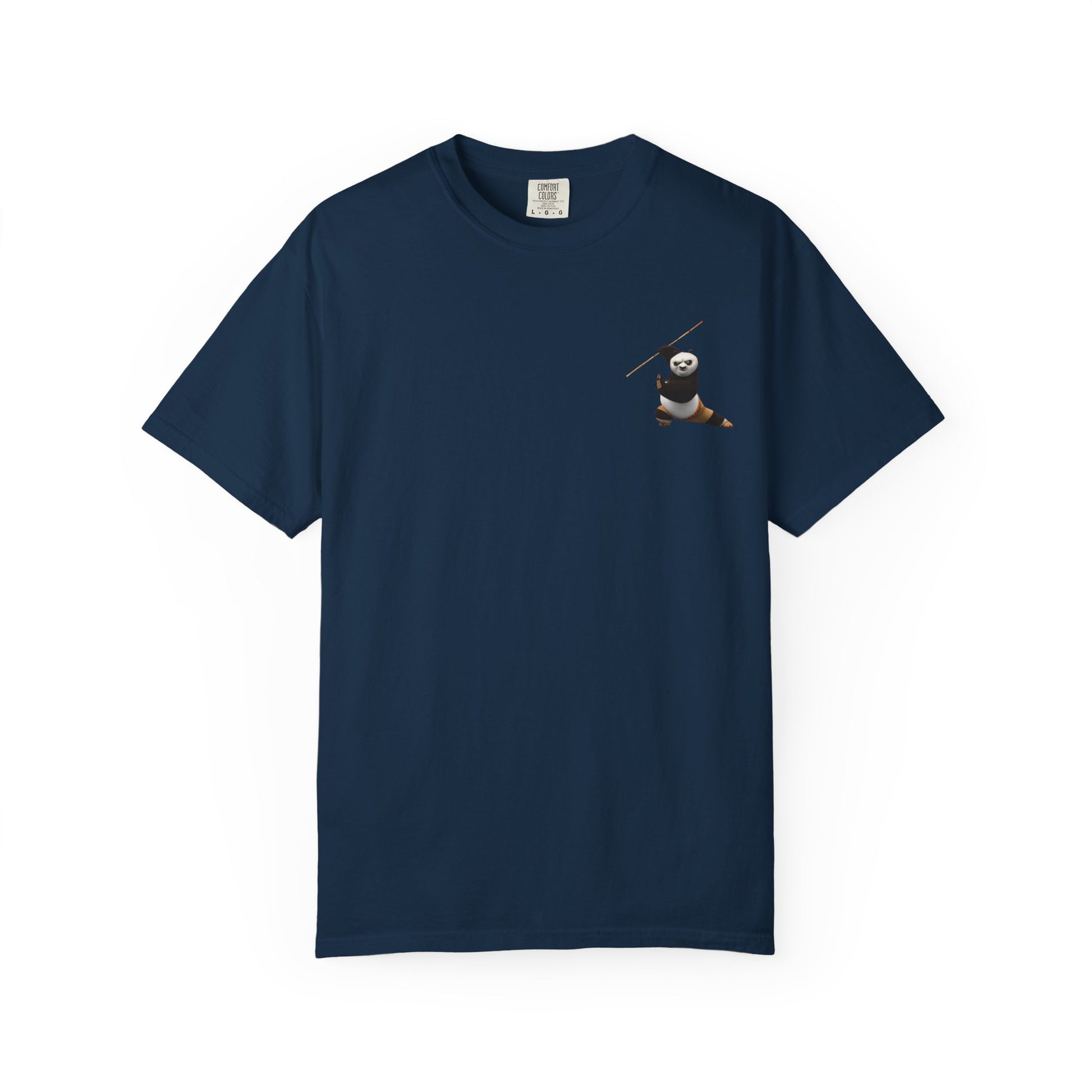Kung Fu Panda Unisex Garment-Dyed T-Shirt, Cute Panda Tee, Movie Merchandise, Casual Wear, Gift for Fans
