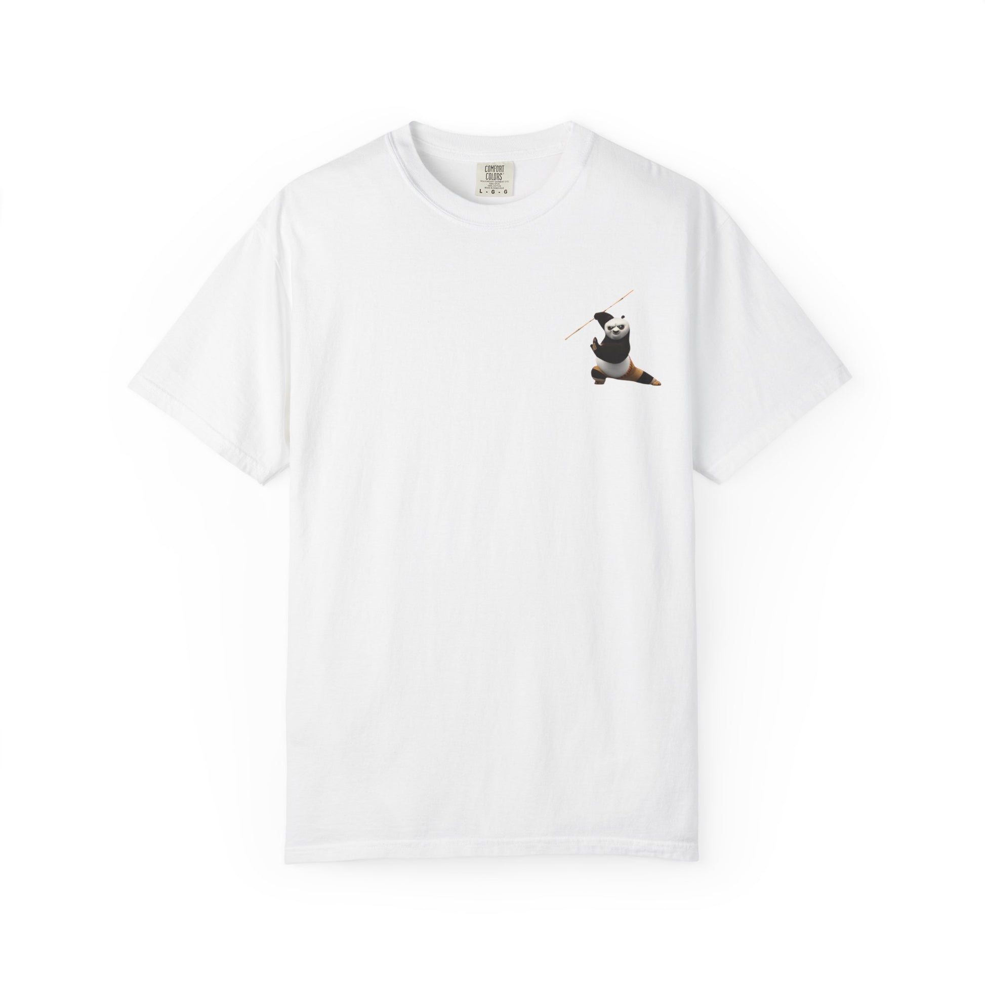 Kung Fu Panda Unisex Garment-Dyed T-Shirt, Cute Panda Tee, Movie Merchandise, Casual Wear, Gift for Fans