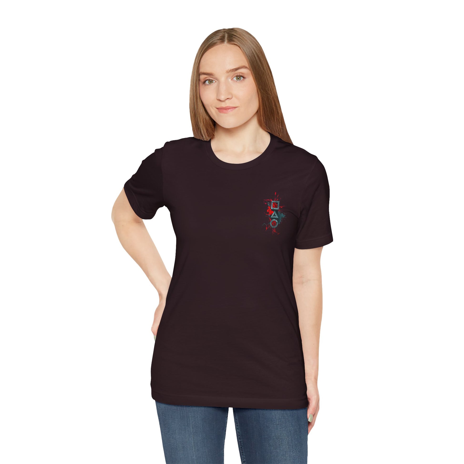 Squid Game Inspired Unisex Tee, Gaming Shirt, Nostalgic Graphic Tee, Gift for Fans, Casual Wear