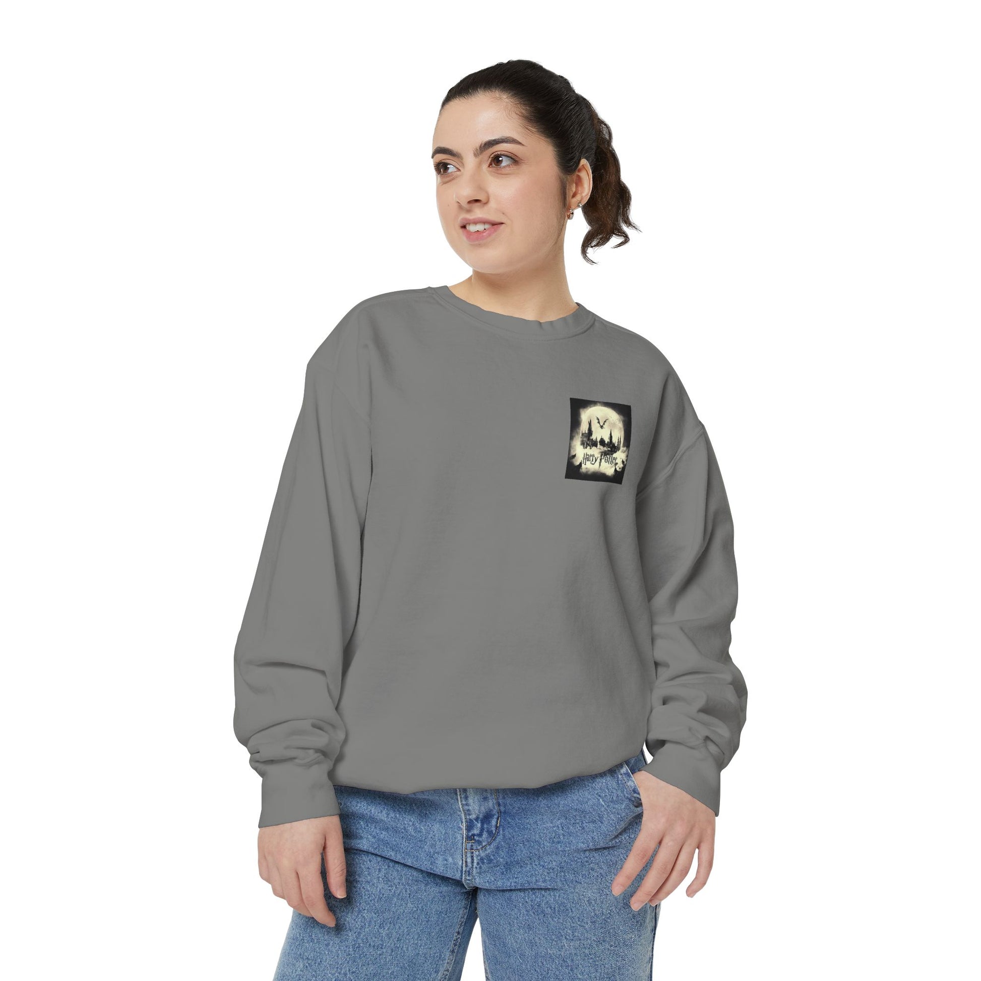 Harry Potter Unisex Sweatshirt, Cozy Sweatshirt, Gift for Potterheads, Movie Merch, Casual Wear, Layering Piece, Fan Apparel