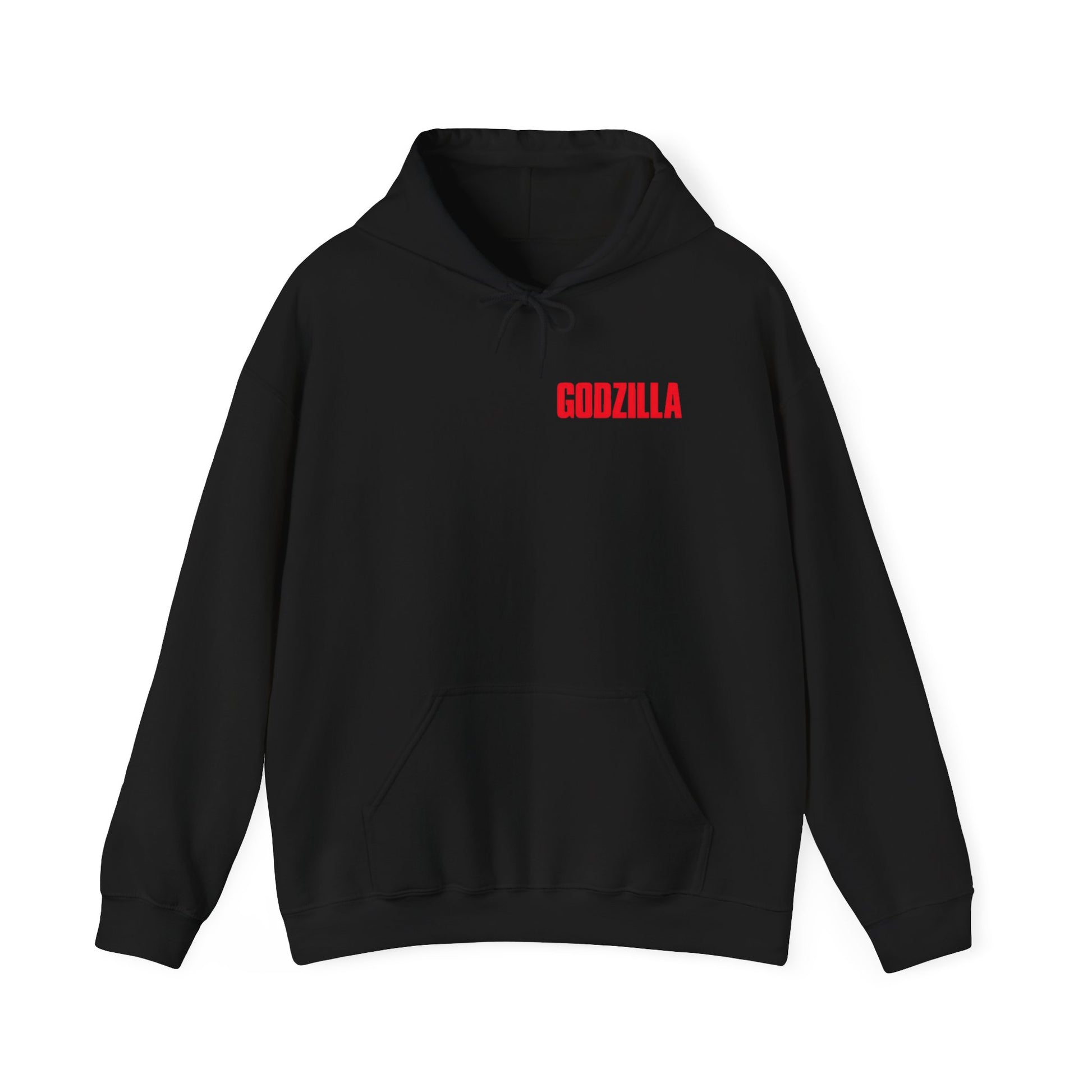 GODZILLA Unisex Heavy Blend Hooded Sweatshirt, Movie Merchandise, Geek Fashion, Comfort Wear, Gift for Fan