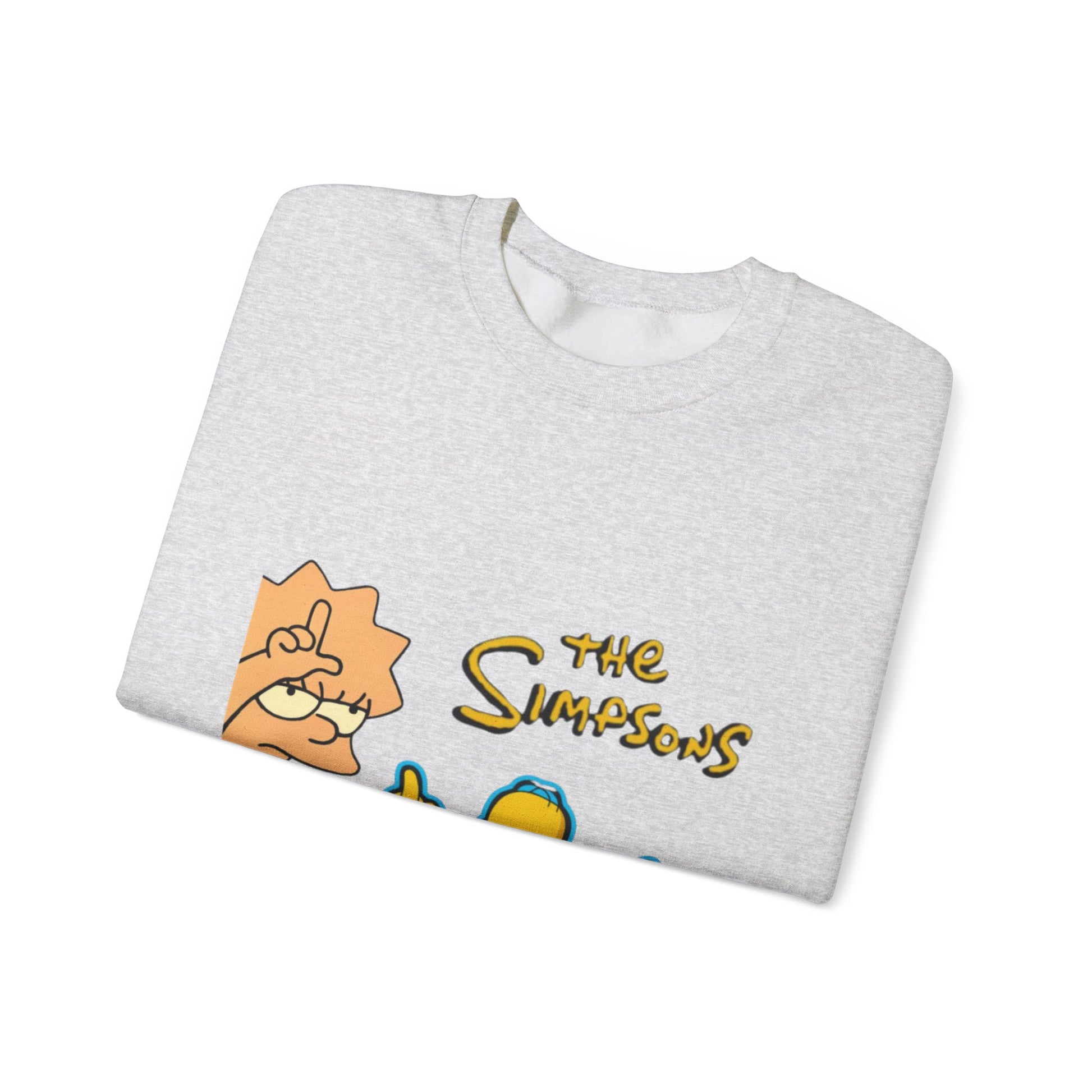 Simpsons Crewneck Sweatshirt - Funny Gifts for Cartoon Lovers, Cozy Lounge Wear, Unisex Sweatshirt, Gift for Dad, Unique Gift Ideas