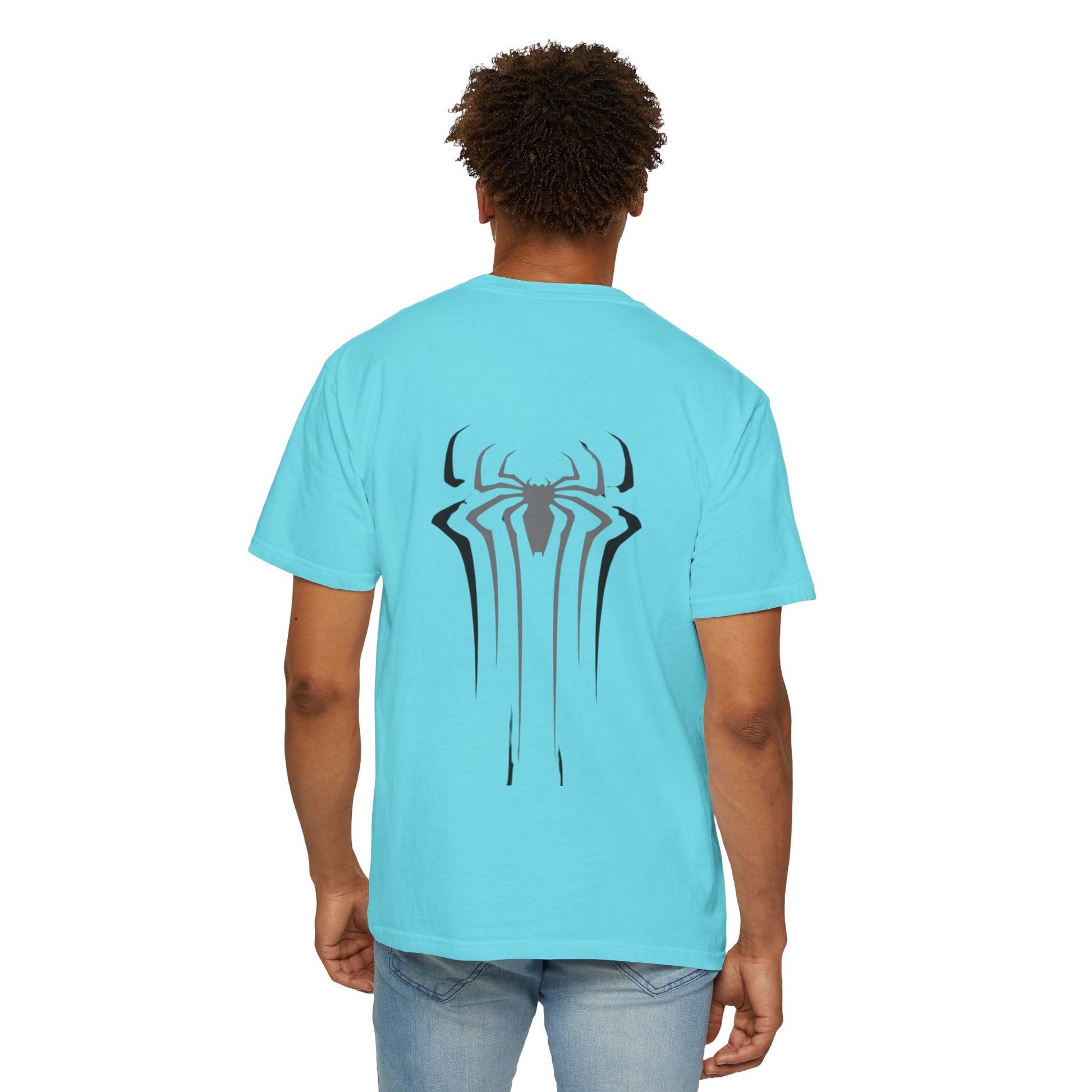 Marvel Spider-Man Unisex Garment-Dyed T-Shirt, Superhero Tee, Comic Fan Gift, Casual Wear, Birthday, Kids Clothing