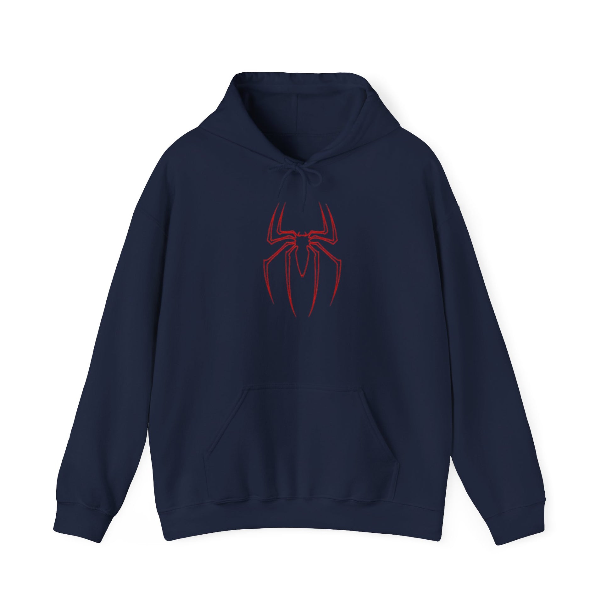 Spider-Man Inspired Heavy Blend Hoodie for Fans, Graphic Sweatshirt for Comic Lovers, Unisex Movie Apparel, Gift Idea for Birthdays, Cosplay