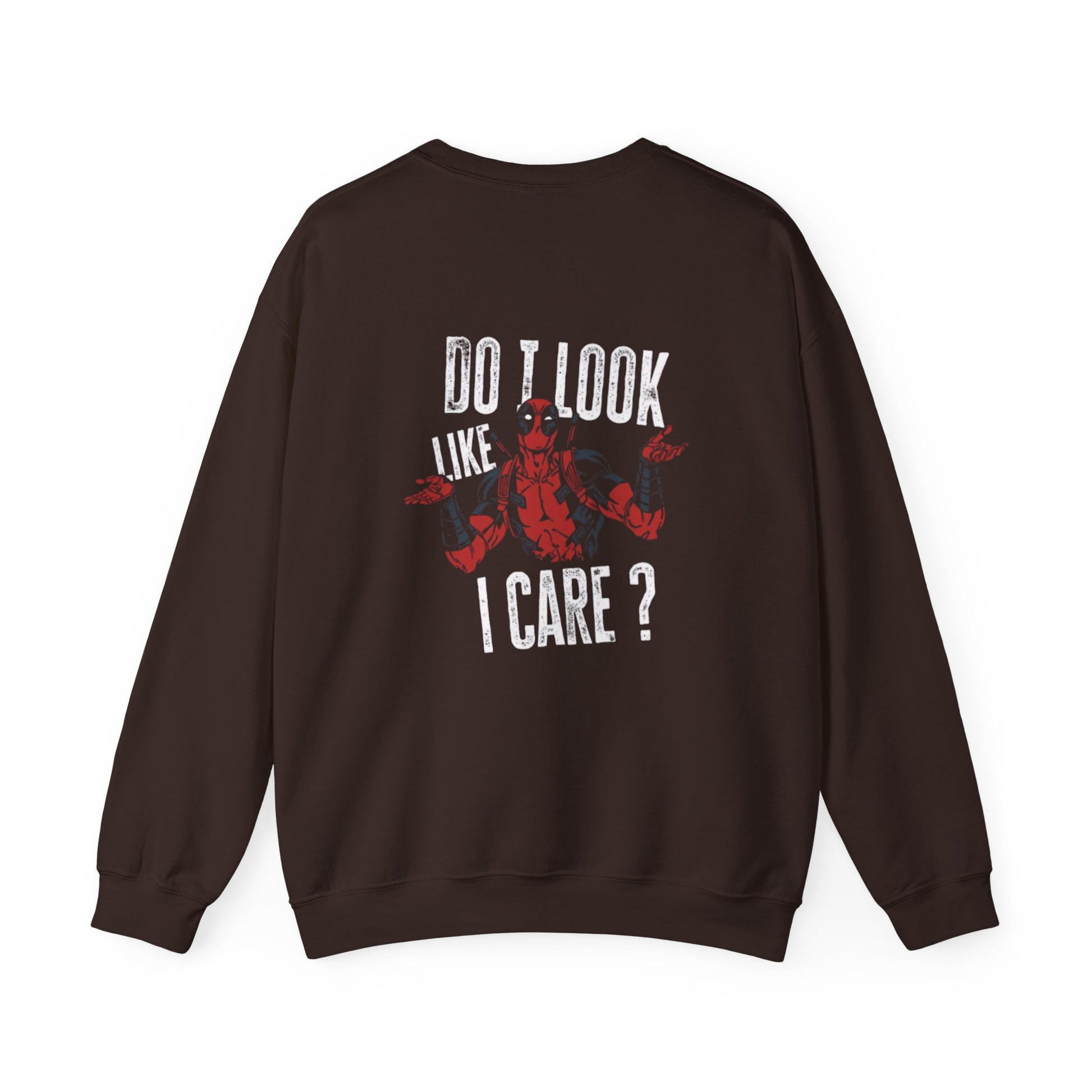 DEADPOOL Humorous Unisex Sweatshirt, Cozy Crewneck, Gift for Friends, Casual Wear, Fun Statement Sweatshirt