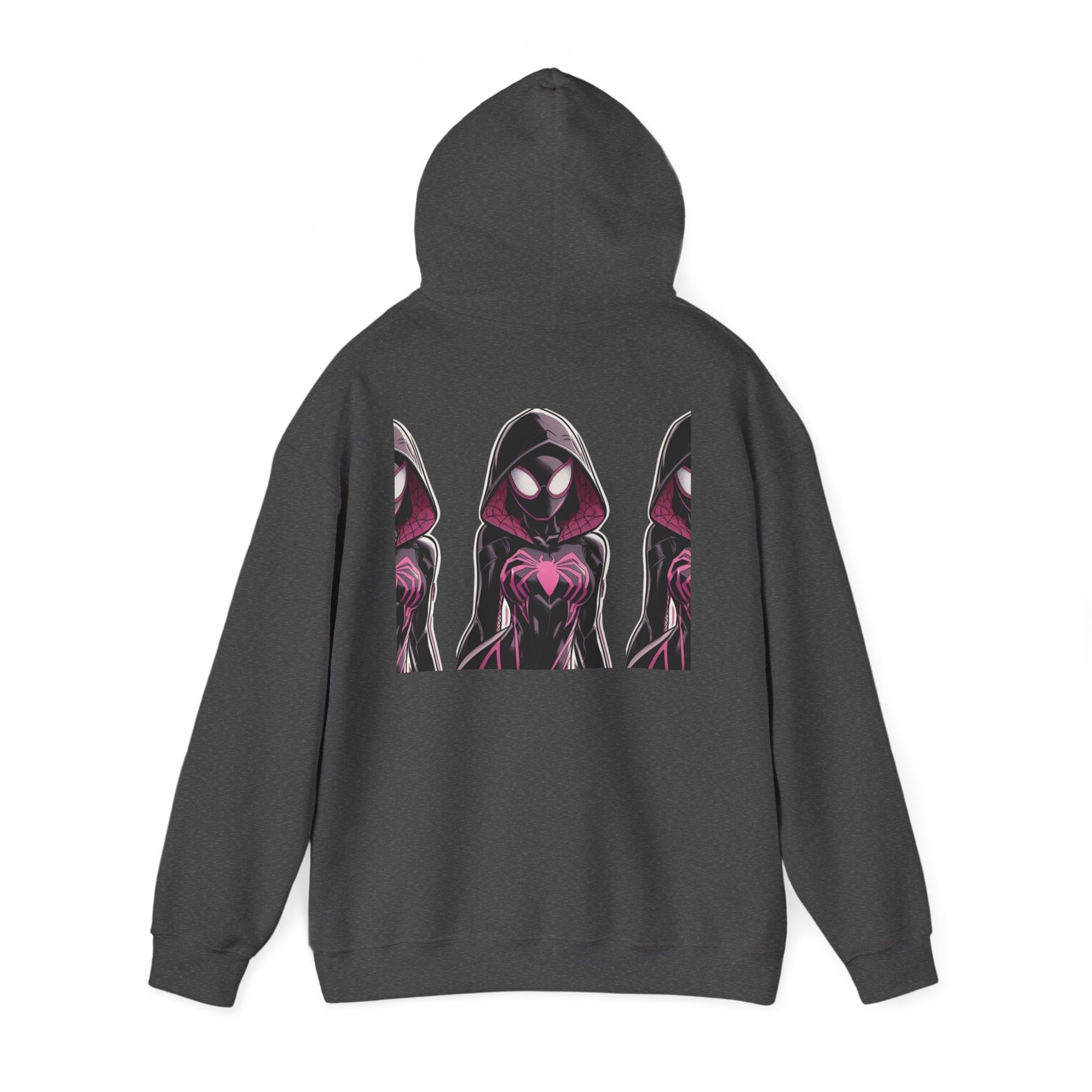 Spider-Inspired Unisex Hoodie for Fans, Stylish Graphic Sweatshirt, Perfect Gift for Comic Lovers, Cozy Casual Wear, Halloween Costume