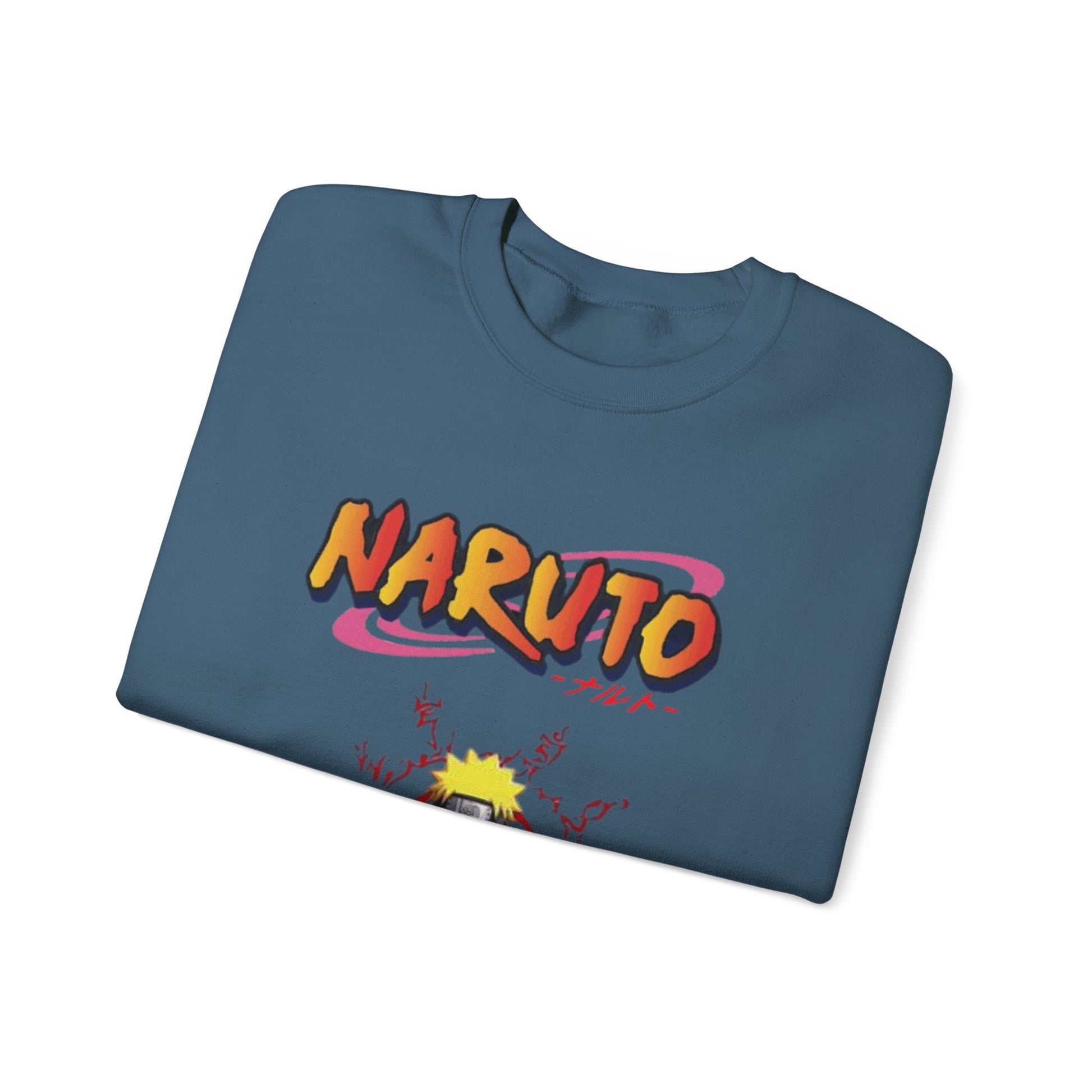 Naruto Inspired Unisex Crewneck Sweatshirt, Anime Apparel, Gift for Fans, Cozy Fashion, Streetwear, Casual Style