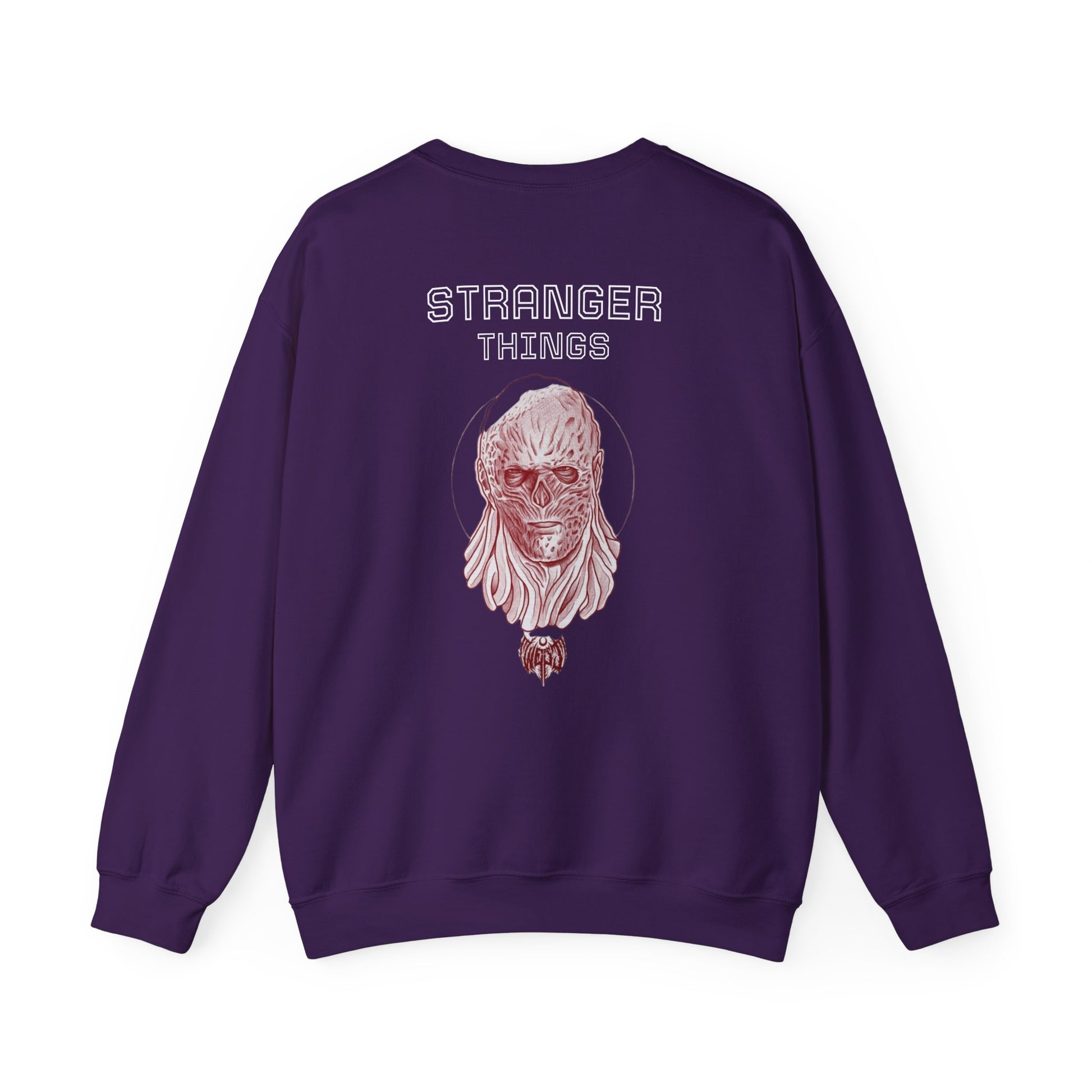 Stranger things Artistic Crewneck Sweatshirt, Cozy Sweatshirt, Unique Gift, Gender Neutral Apparel, Creative Fashion, Everyday Wear, Casual Style