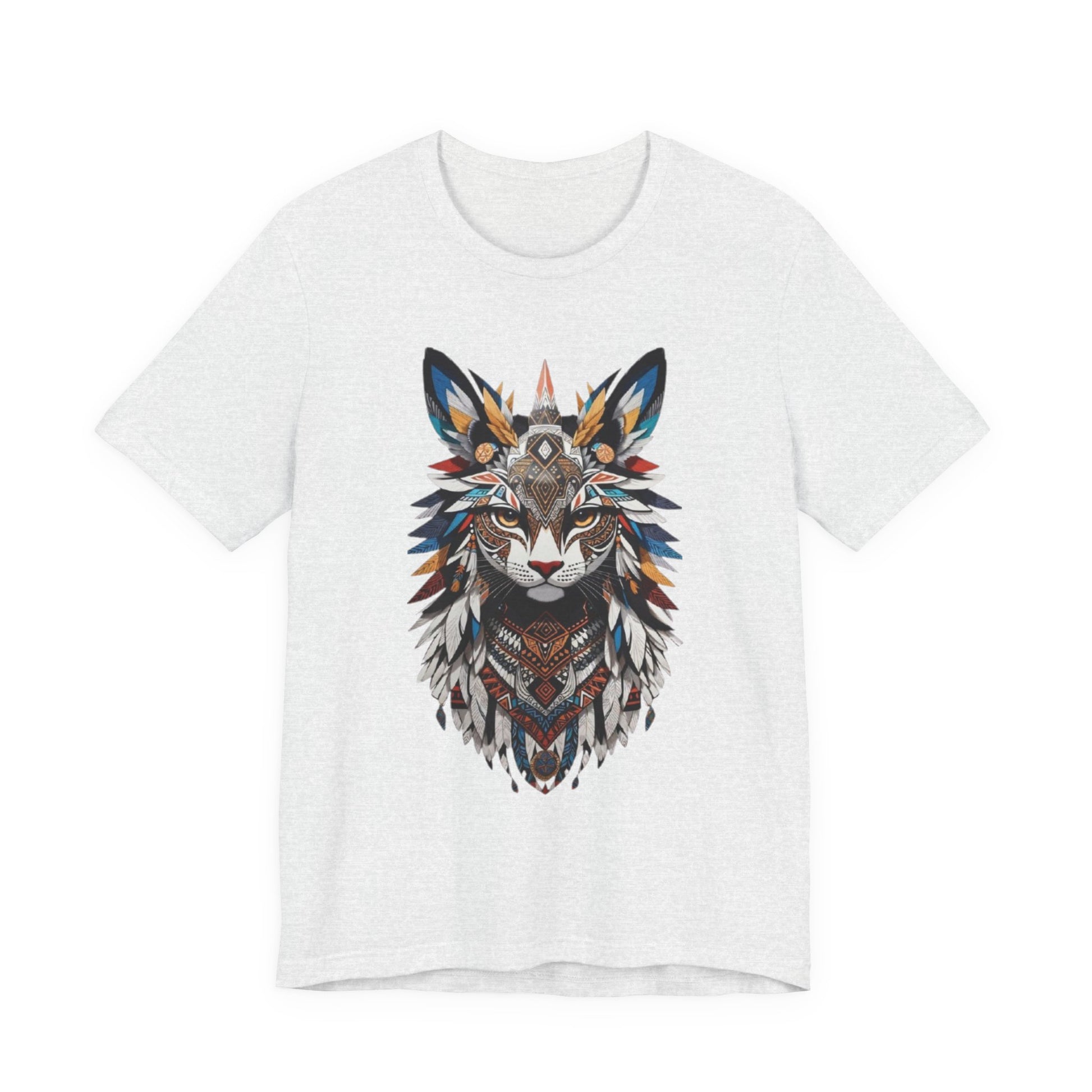 Boho Fox Graphic Tee, Unisex Tee for Nature Lovers, Animal Art Shirt, Eco-Friendly Apparel, Gift for Wildlife Enthusiasts