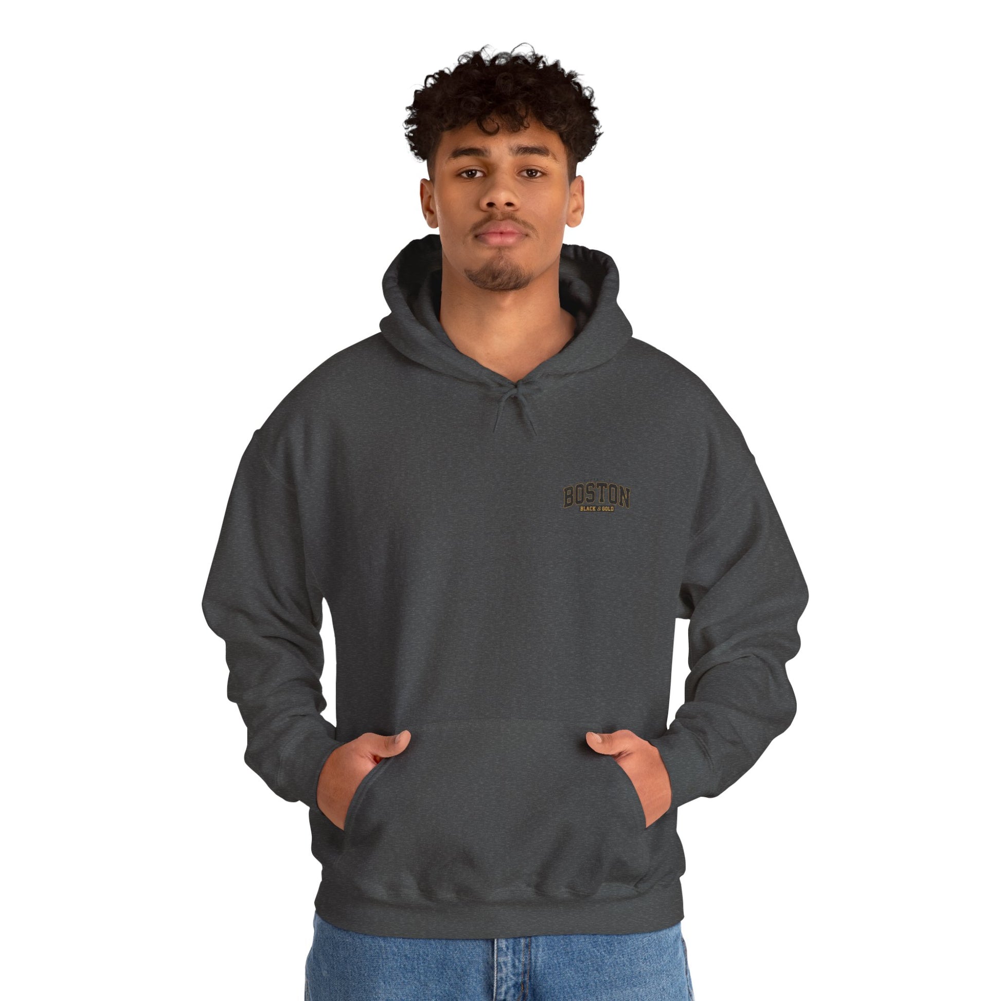 cool print Stylish Boston Hoodie, Cozy Sweatshirt for All Seasons, Unisex Streetwear, Perfect Gift for Boston Fans, Casual Layering Essential