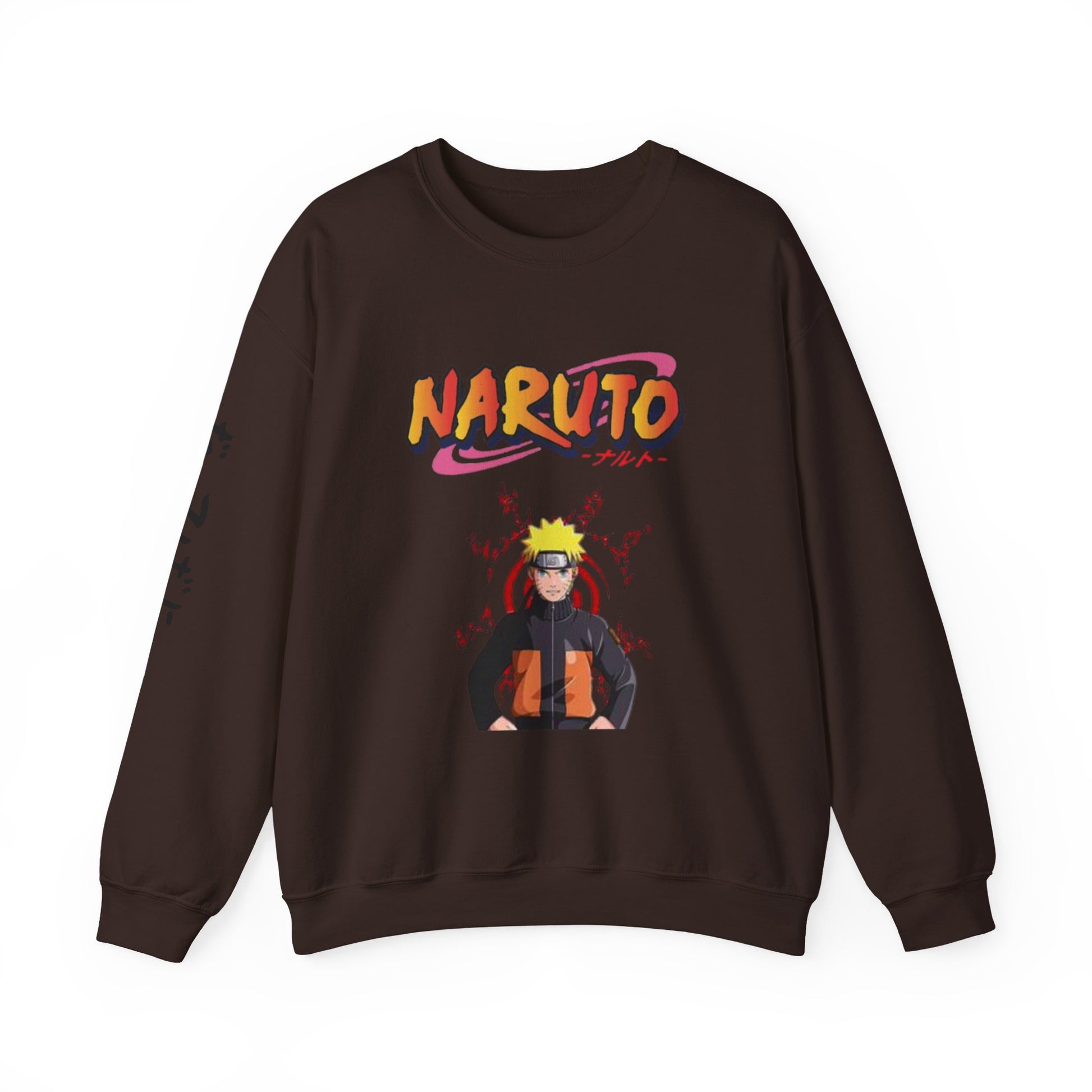 Naruto Inspired Unisex Crewneck Sweatshirt, Anime Apparel, Gift for Fans, Cozy Fashion, Streetwear, Casual Style
