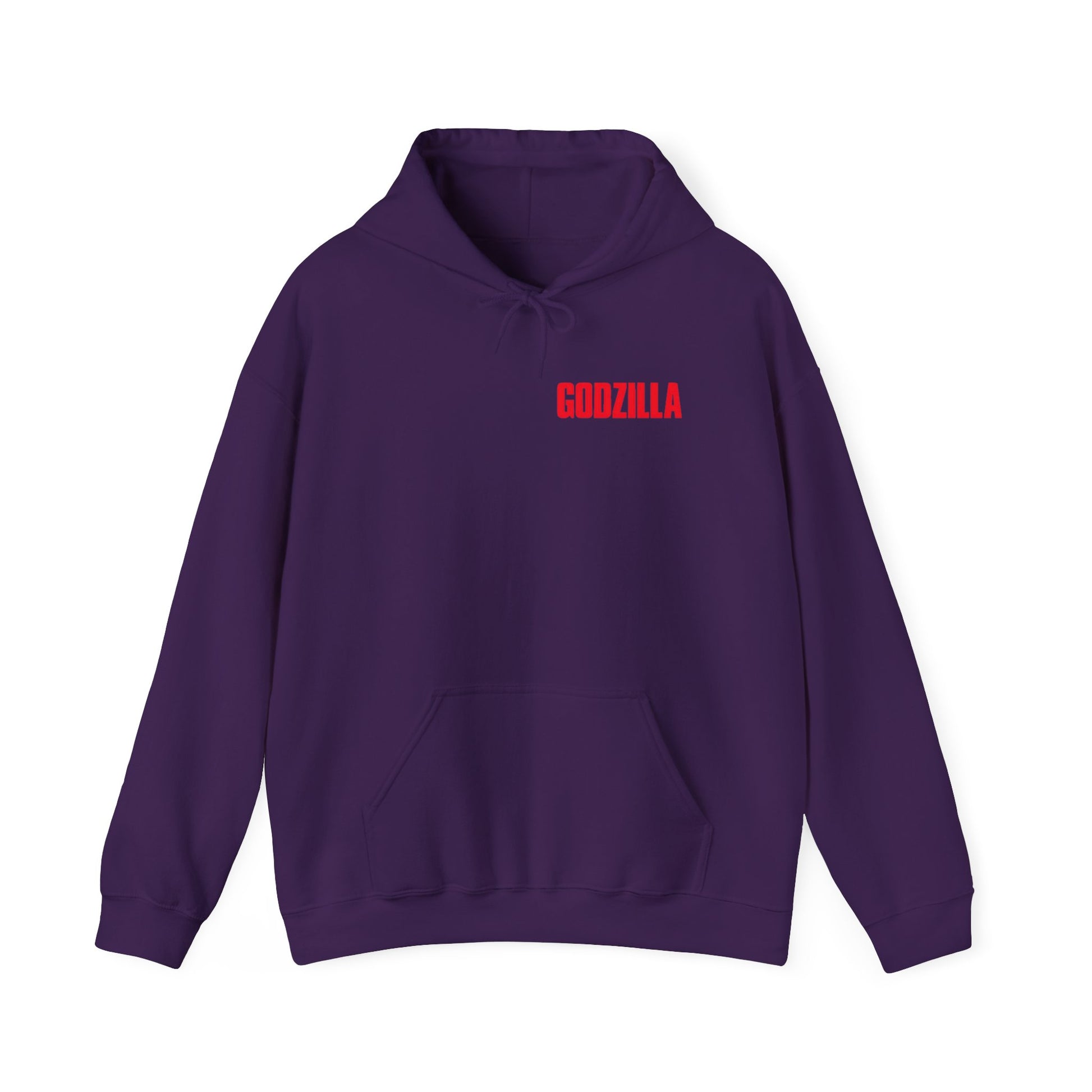 GODZILLA Unisex Heavy Blend Hooded Sweatshirt, Movie Merchandise, Geek Fashion, Comfort Wear, Gift for Fan