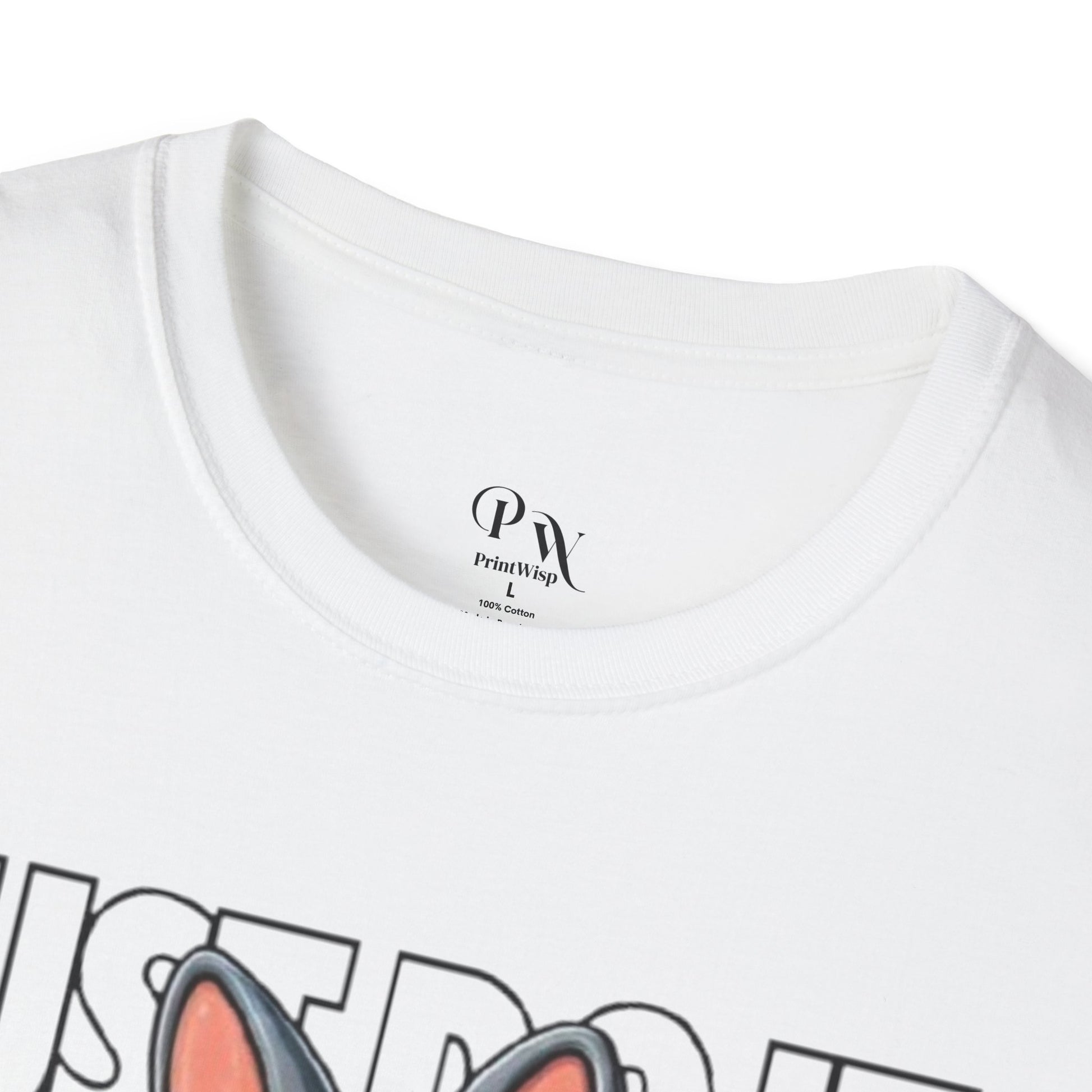 Cool Cartoon Bunny T-Shirt, Streetwear Tee, Casual Unisex Shirt, Gift for Kids & Teens, Perfect for Everyday Wear, Fun Graphic Top