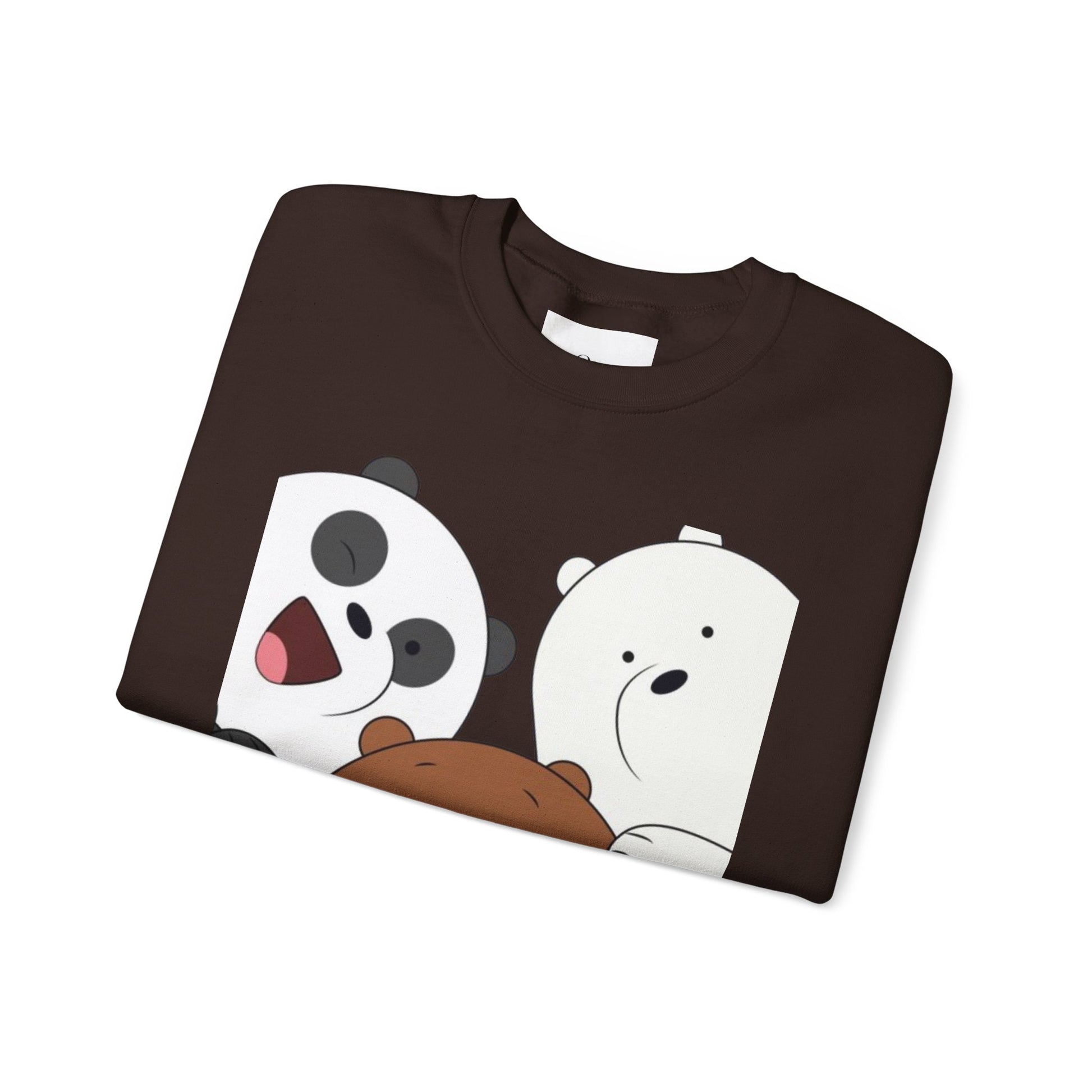 Cute Animal Friends Crewneck Sweatshirt, Cozy Sweatshirt, Gift for Animal Lovers, Funny Crewneck, Cute Cartoon Sweatshirt, Winter Fashion