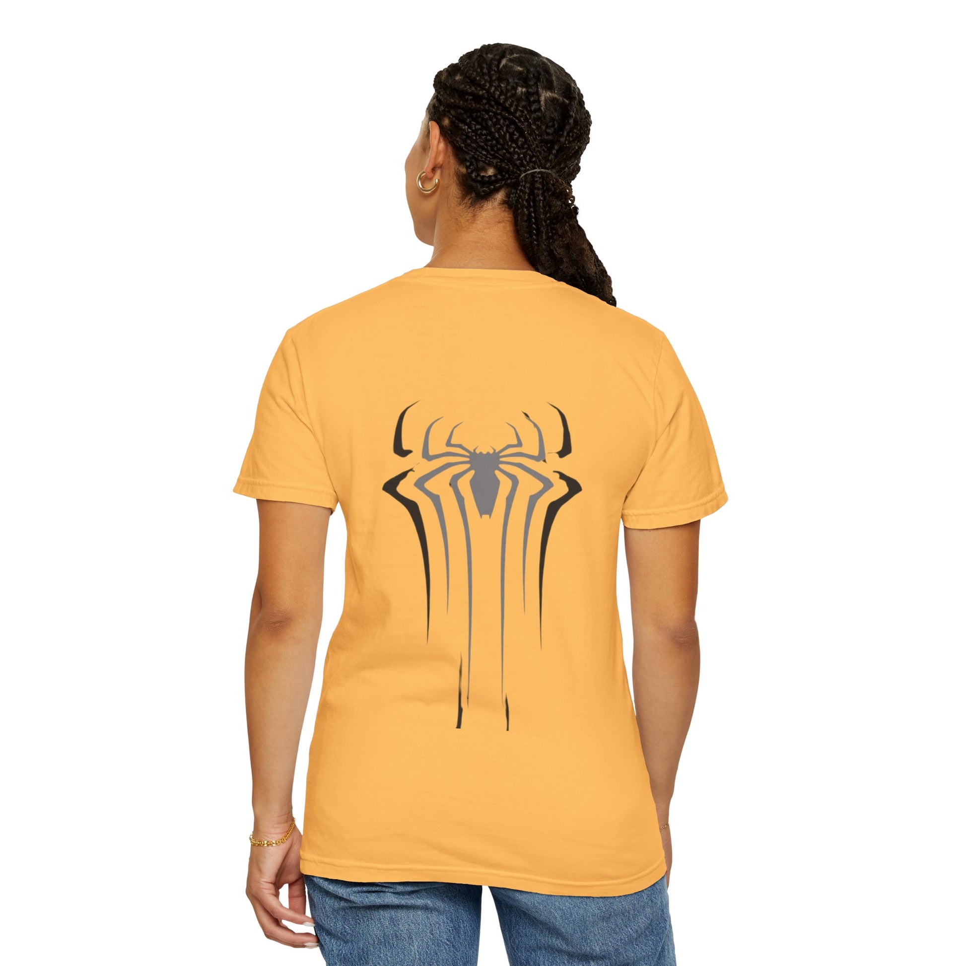 Marvel Spider-Man Unisex Garment-Dyed T-Shirt, Superhero Tee, Comic Fan Gift, Casual Wear, Birthday, Kids Clothing