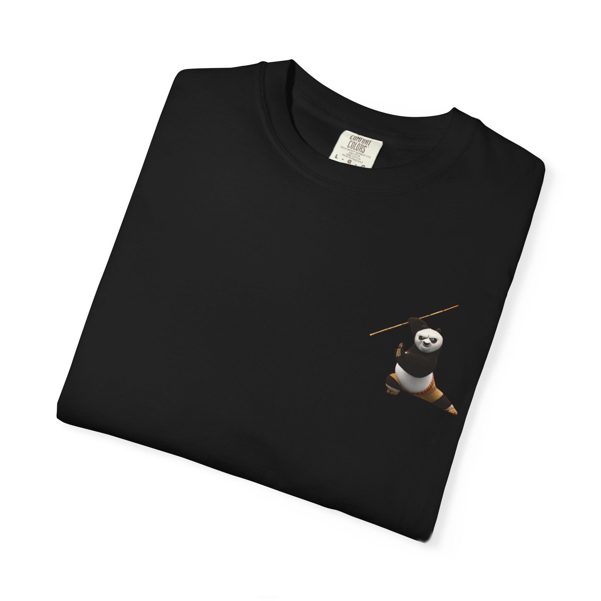 Kung Fu Panda Unisex Garment-Dyed T-Shirt, Cute Panda Tee, Movie Merchandise, Casual Wear, Gift for Fans