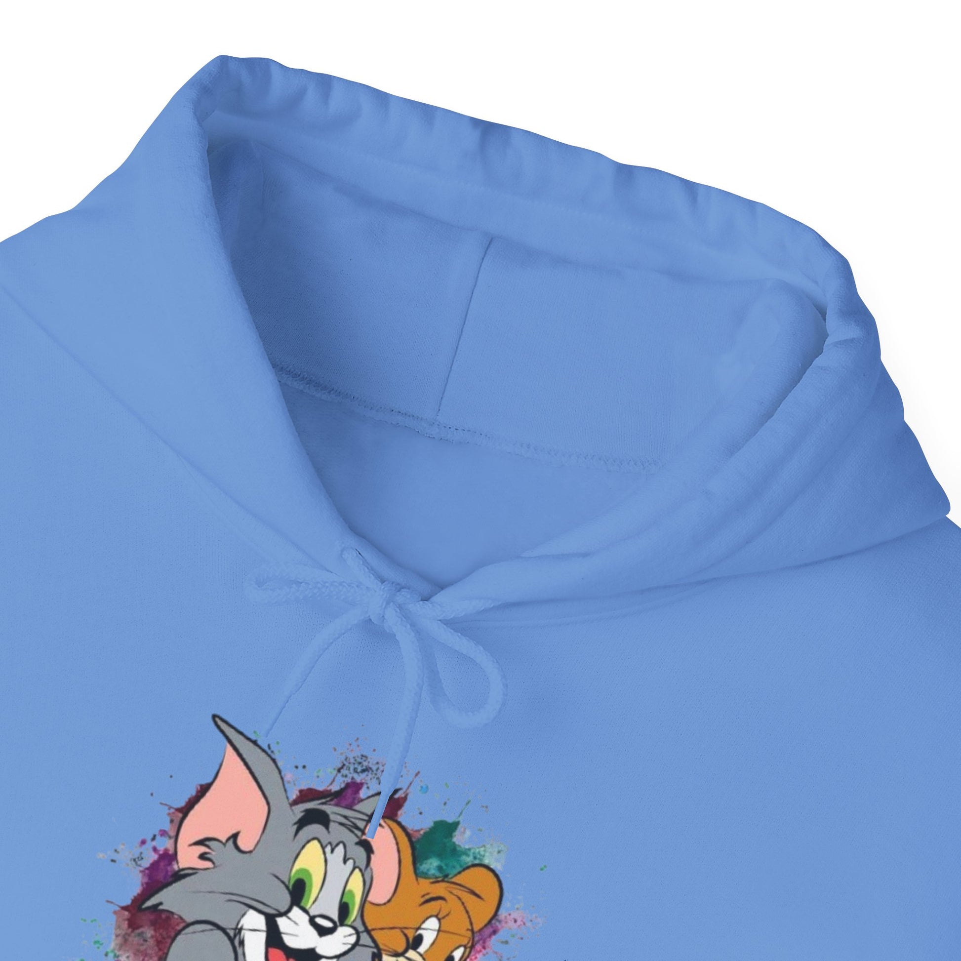 Tom and Jerry Unisex Hoodie - Vintage Cartoon Sweatshirt for Fans, Cozy Gift for Birthdays, Perfect for All Seasons, Casual Wear