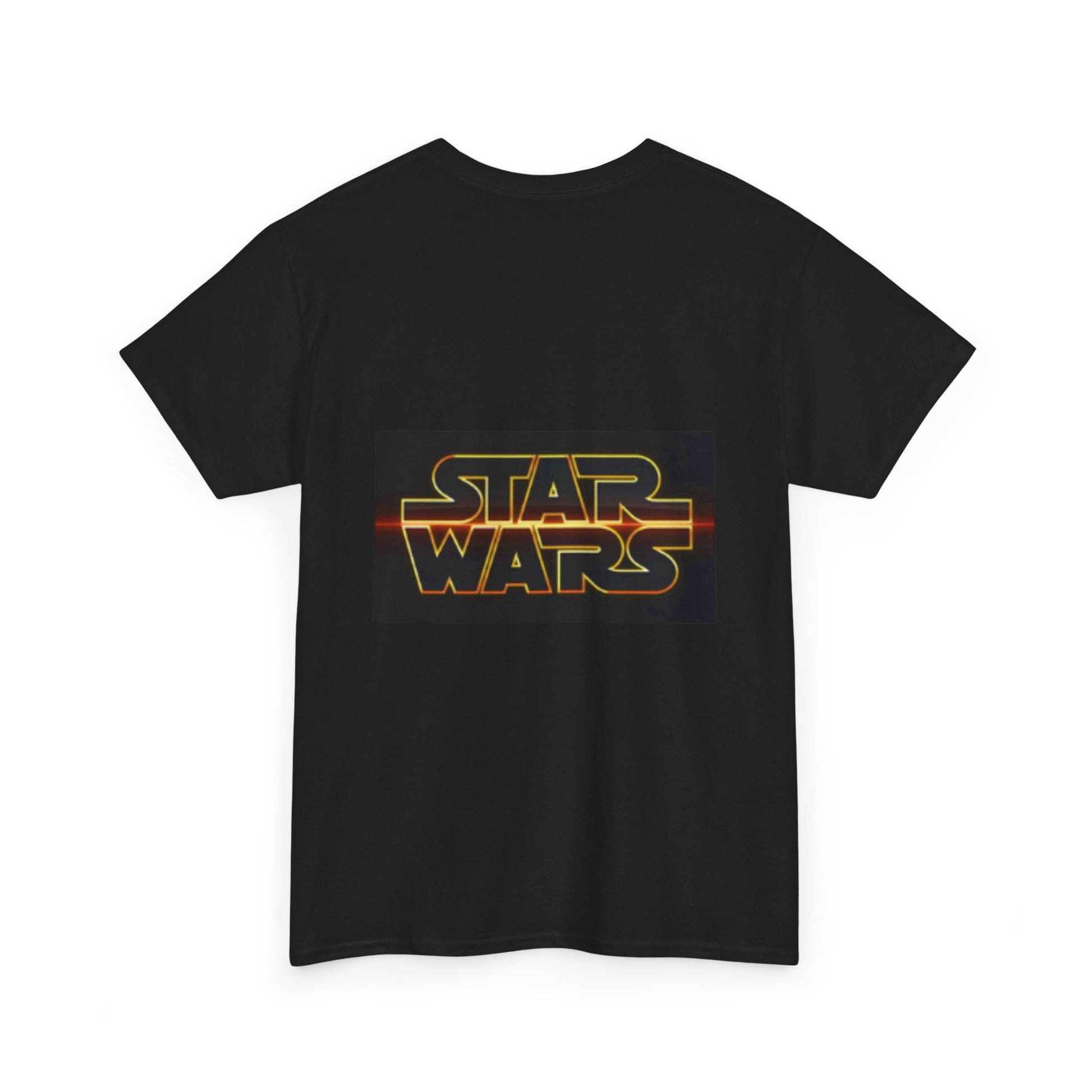 Star Wars Unisex Heavy Cotton Tee, Graphic Tee for Fans, Nerdy Gift, Casual Wear, Star Wars Merch, Movie Apparel
