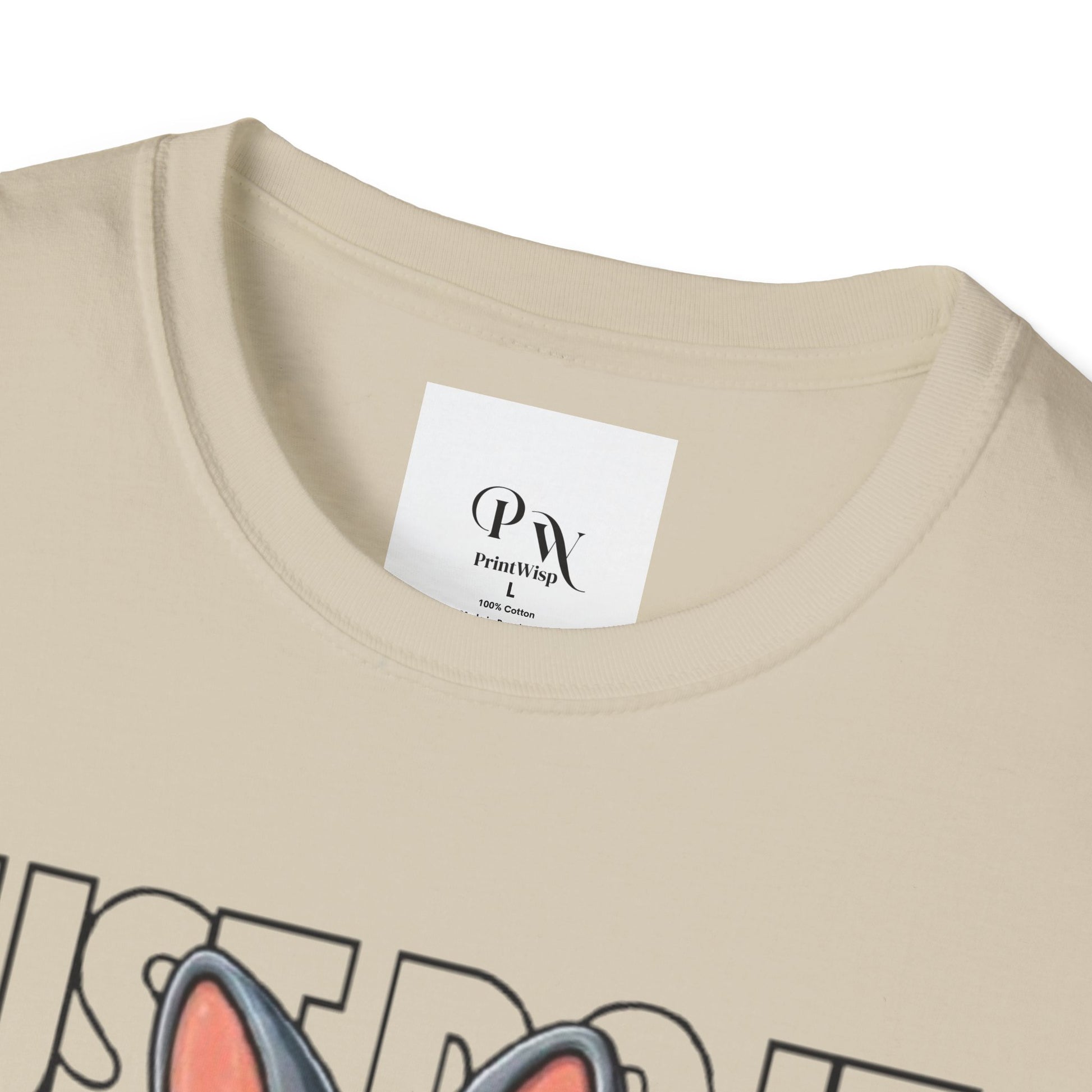 Cool Cartoon Bunny T-Shirt, Streetwear Tee, Casual Unisex Shirt, Gift for Kids & Teens, Perfect for Everyday Wear, Fun Graphic Top