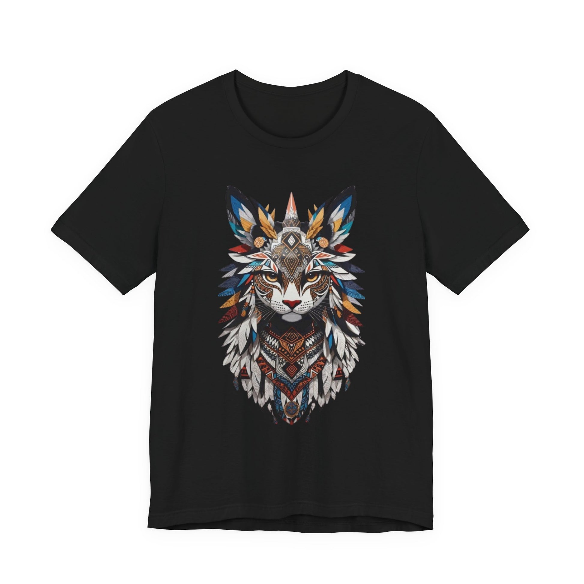 Boho Fox Graphic Tee, Unisex Tee for Nature Lovers, Animal Art Shirt, Eco-Friendly Apparel, Gift for Wildlife Enthusiasts