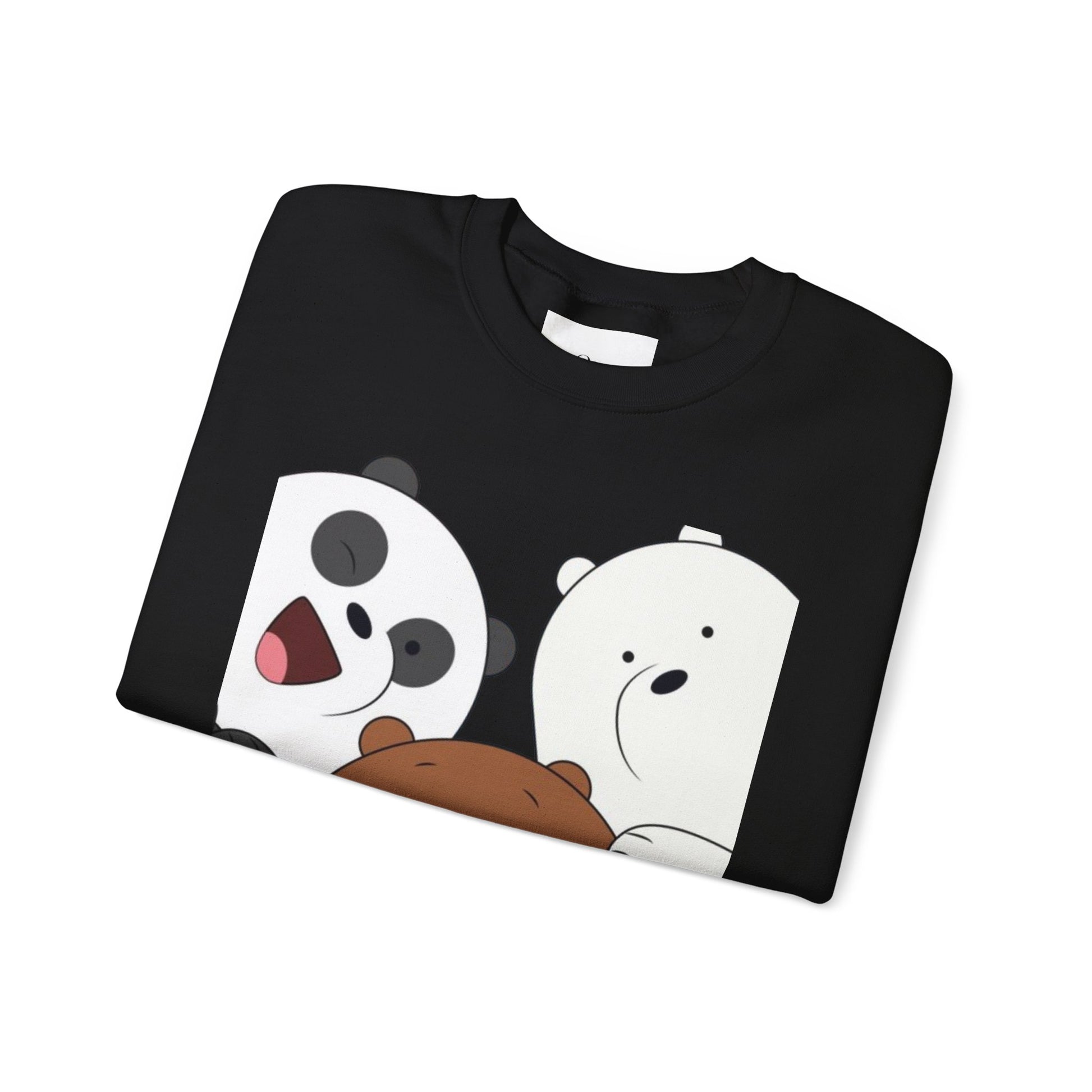 Cute Animal Friends Crewneck Sweatshirt, Cozy Sweatshirt, Gift for Animal Lovers, Funny Crewneck, Cute Cartoon Sweatshirt, Winter Fashion
