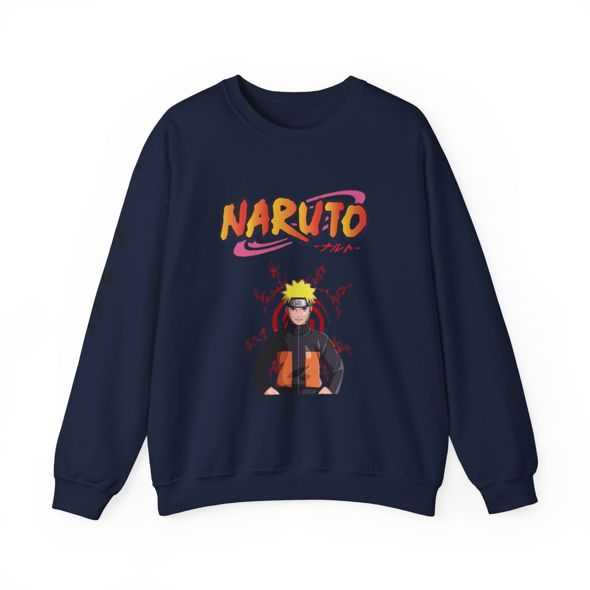 Naruto Inspired Unisex Crewneck Sweatshirt, Anime Apparel, Gift for Fans, Cozy Fashion, Streetwear, Casual Style