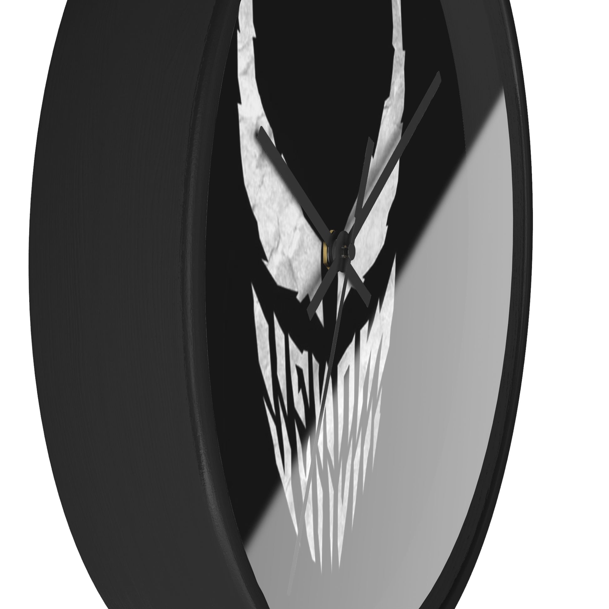 Venom-Inspired Wall Clock, Superhero Decor for Fans, Unique Gift for Comic Lovers, Modern Home Accent, Perfect for Gaming Rooms