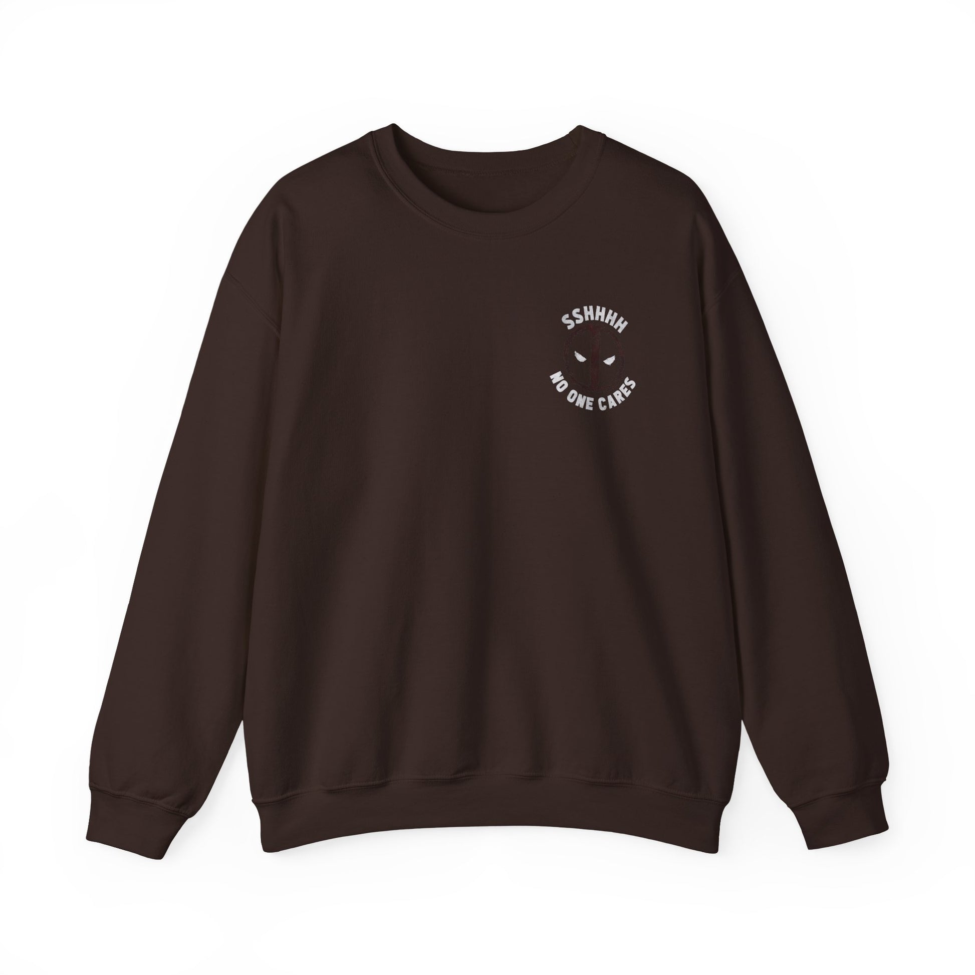 DEADPOOL Humorous Unisex Sweatshirt, Cozy Crewneck, Gift for Friends, Casual Wear, Fun Statement Sweatshirt