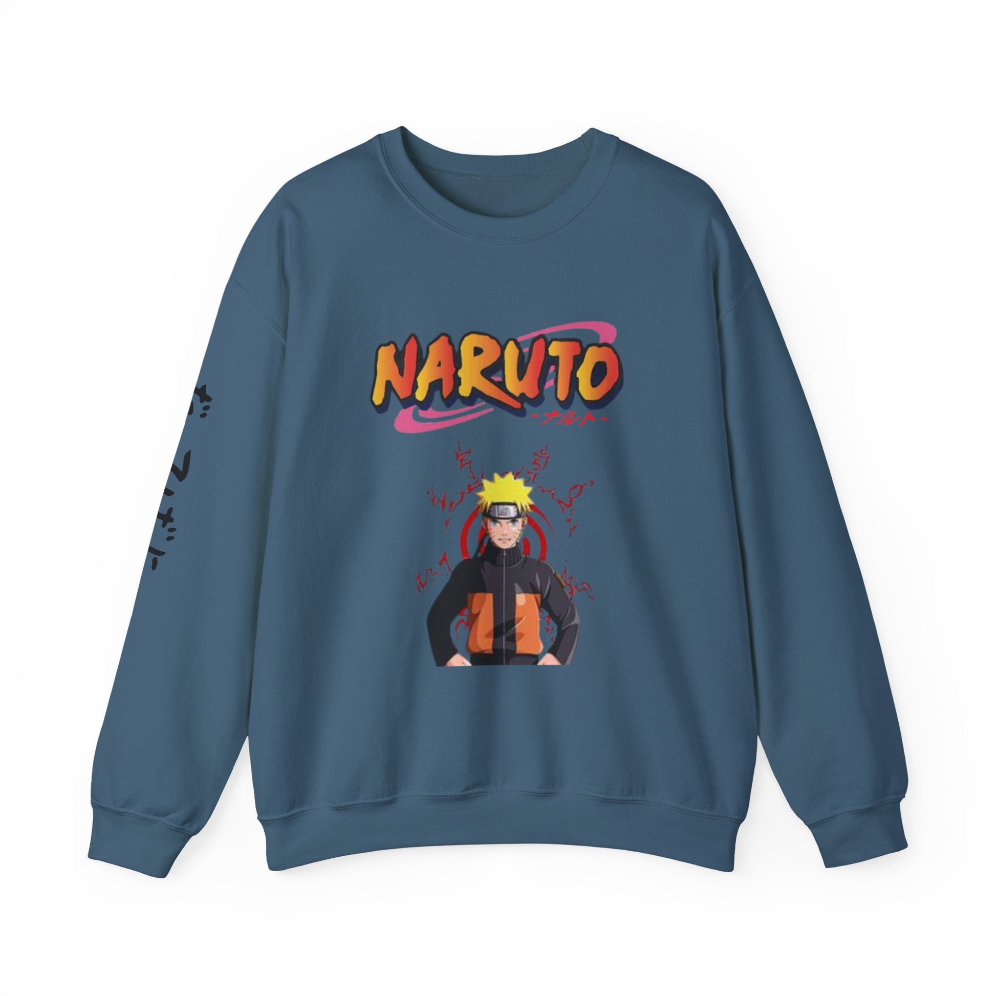 Naruto Inspired Unisex Crewneck Sweatshirt, Anime Apparel, Gift for Fans, Cozy Fashion, Streetwear, Casual Style