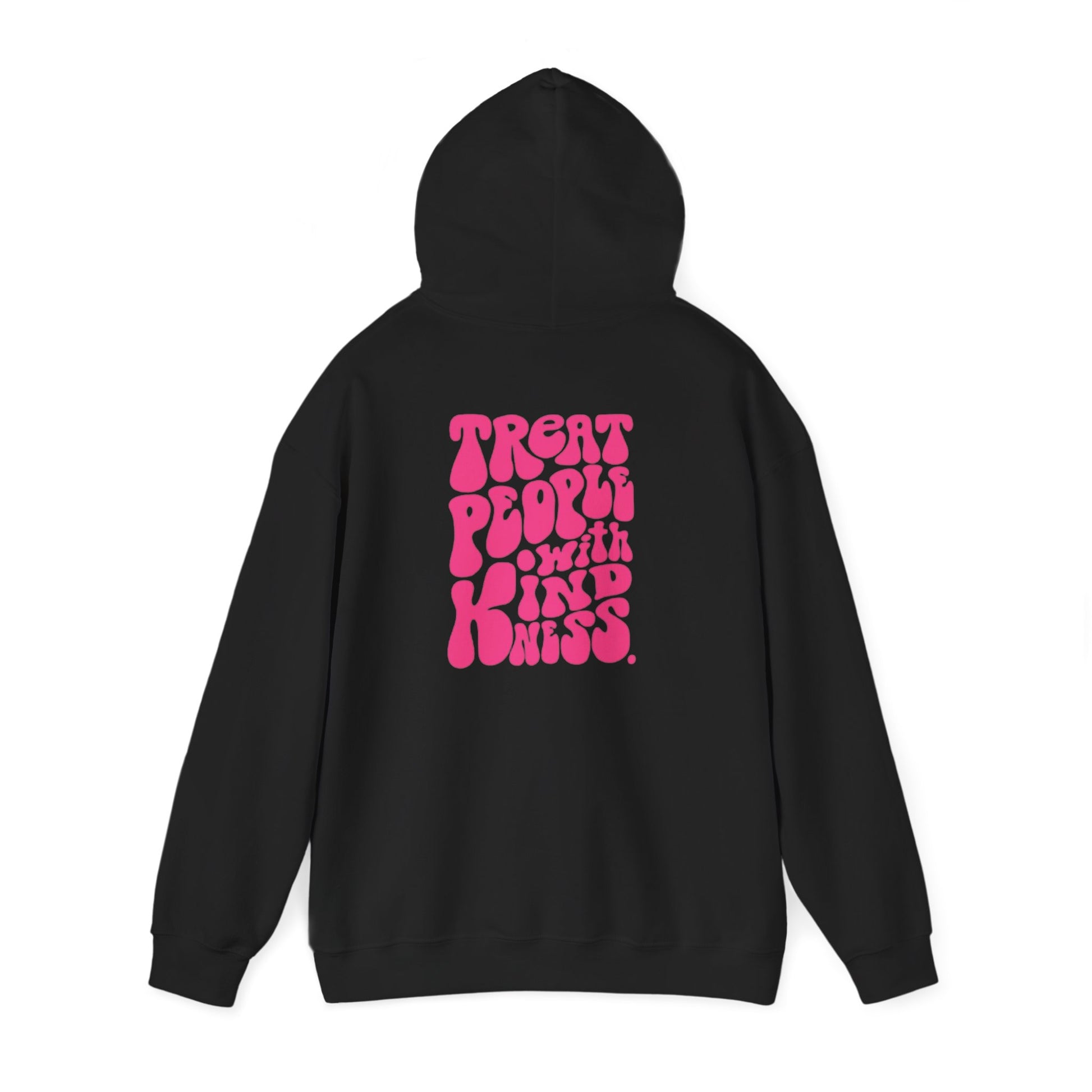 COOL PRINTS Kind People Hoodie - Unisex Heavy Blend Sweatshirt, Cozy Gift, Inspirational Apparel, Trendy Streetwear, Perfect for Any Occasion