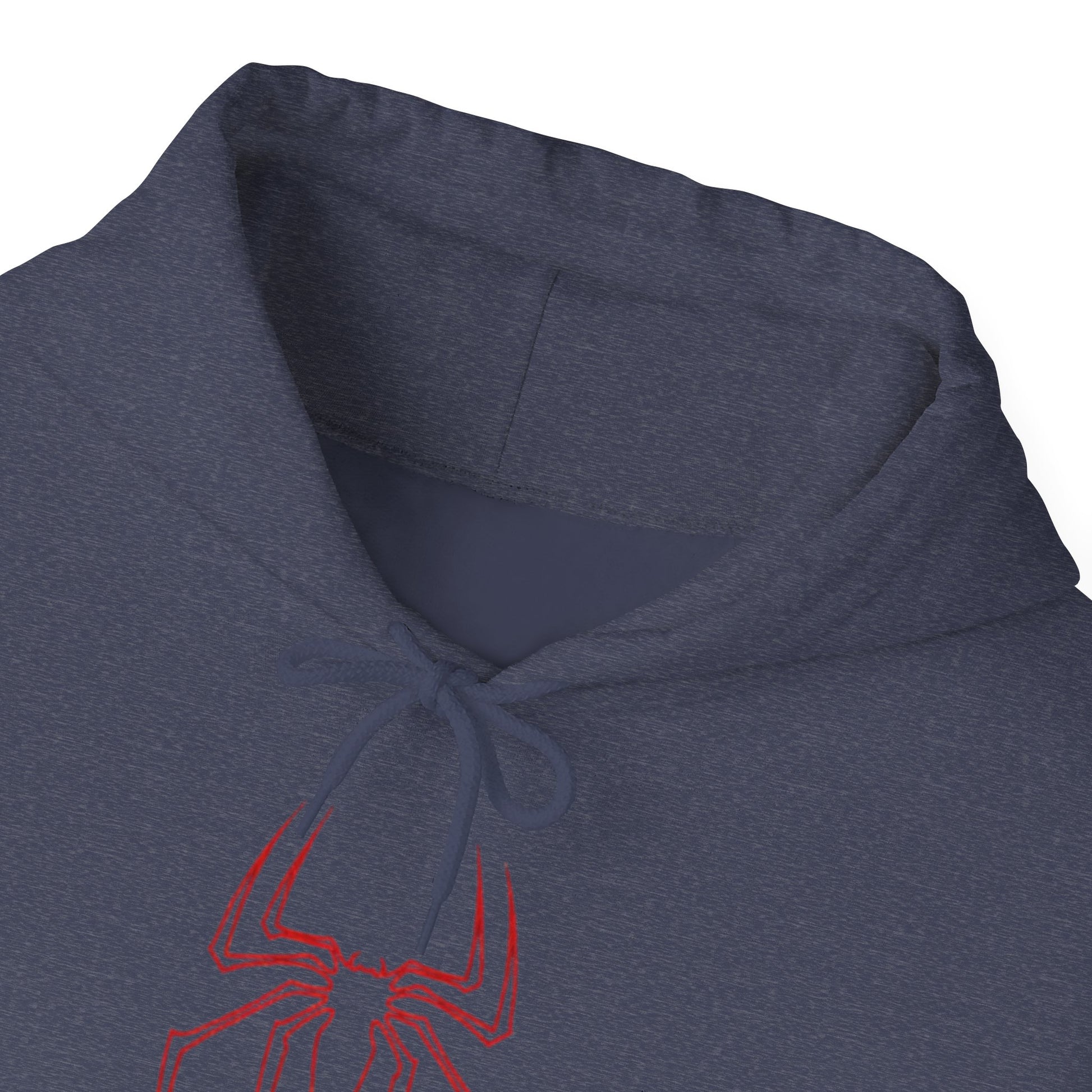 Spider-Man Inspired Heavy Blend Hoodie for Fans, Graphic Sweatshirt for Comic Lovers, Unisex Movie Apparel, Gift Idea for Birthdays, Cosplay