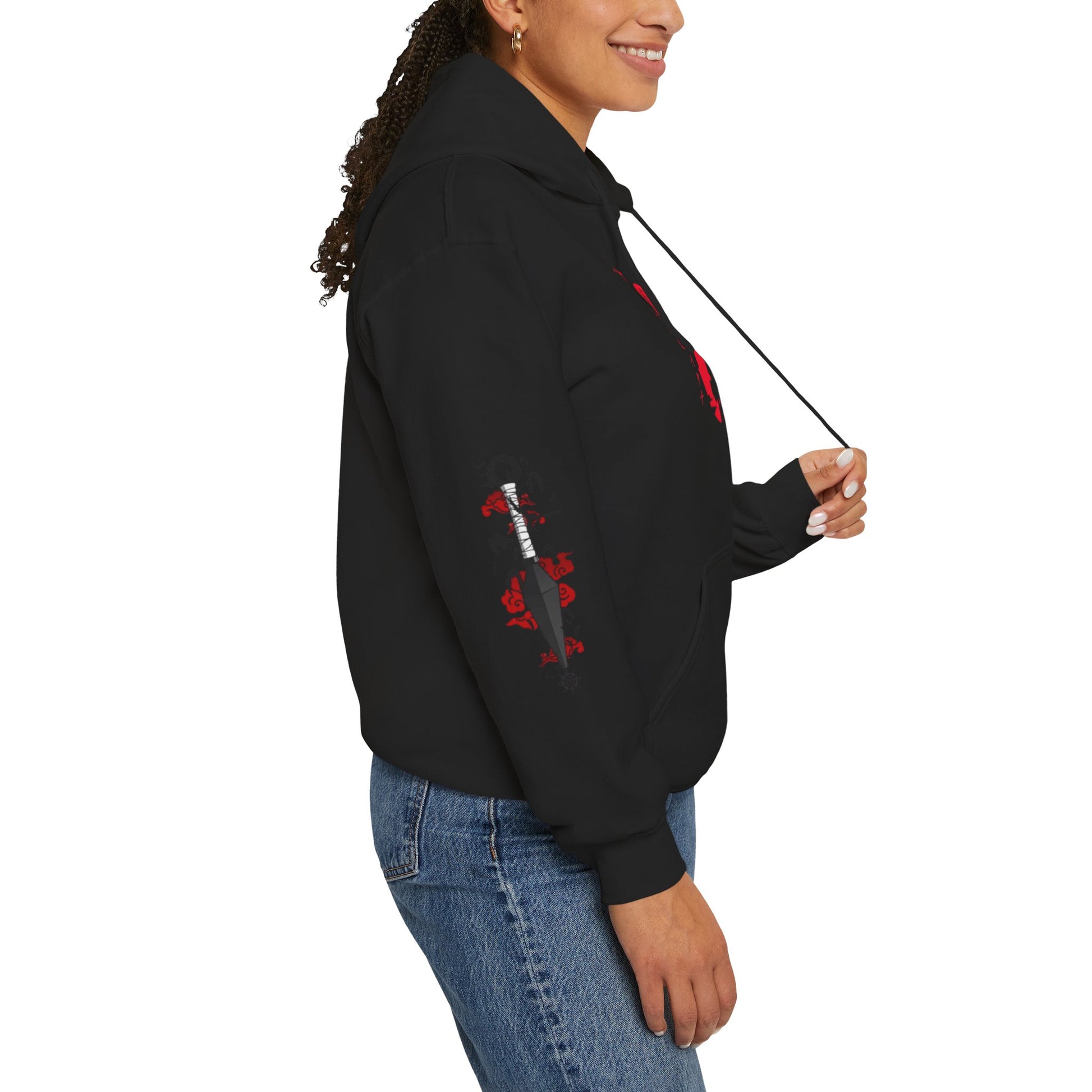 Naruto Anime-Inspired Hooded Sweatshirt, Cozy Unisex Hoodie, Gift for Fans, Streetwear Fashion, Casual Wear, Seasonal Style