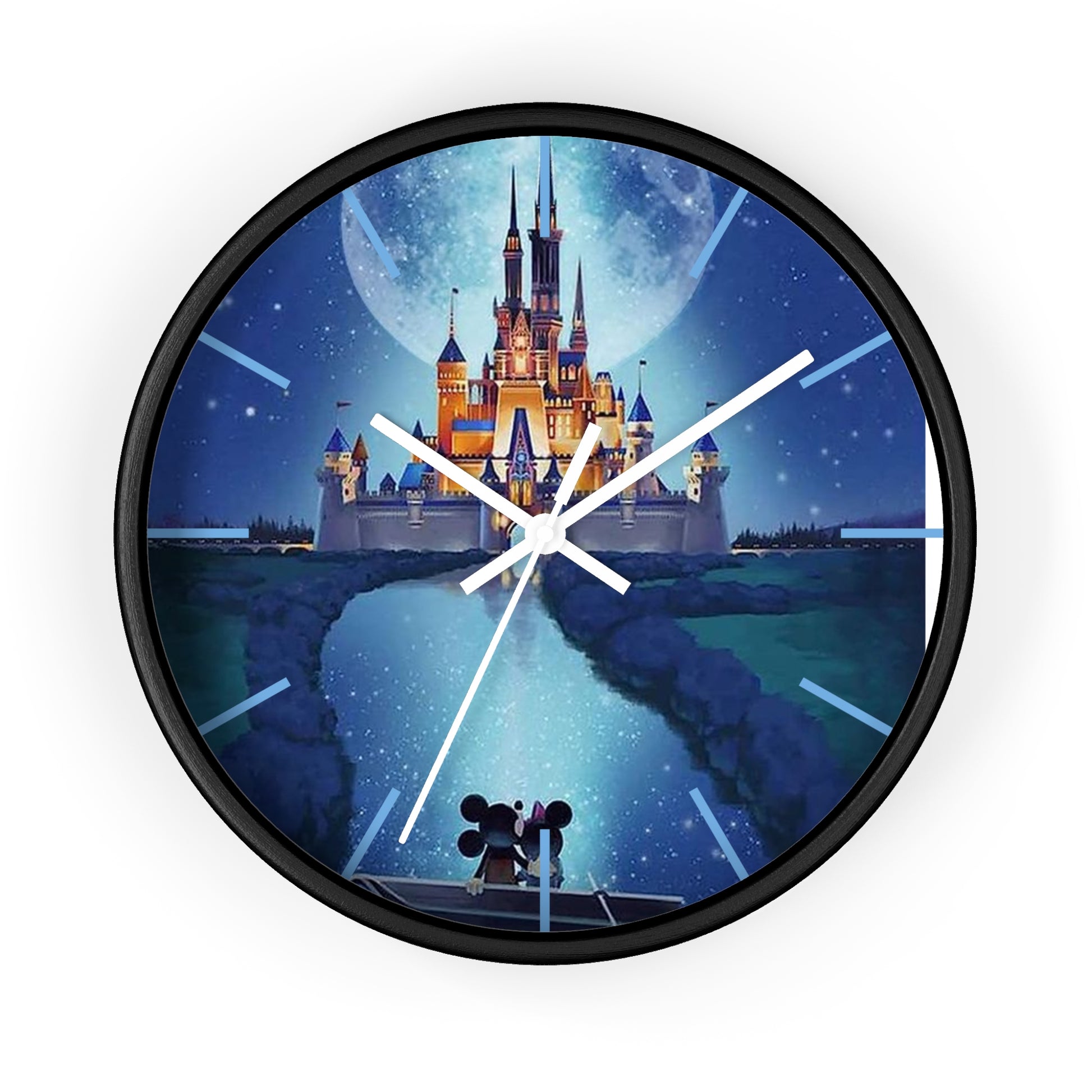 Whimsical Disney Castle Wall Clock, Magical Home Decor, Kids Room Clock, Gift for Disney Lovers, Fairytale Timepiece