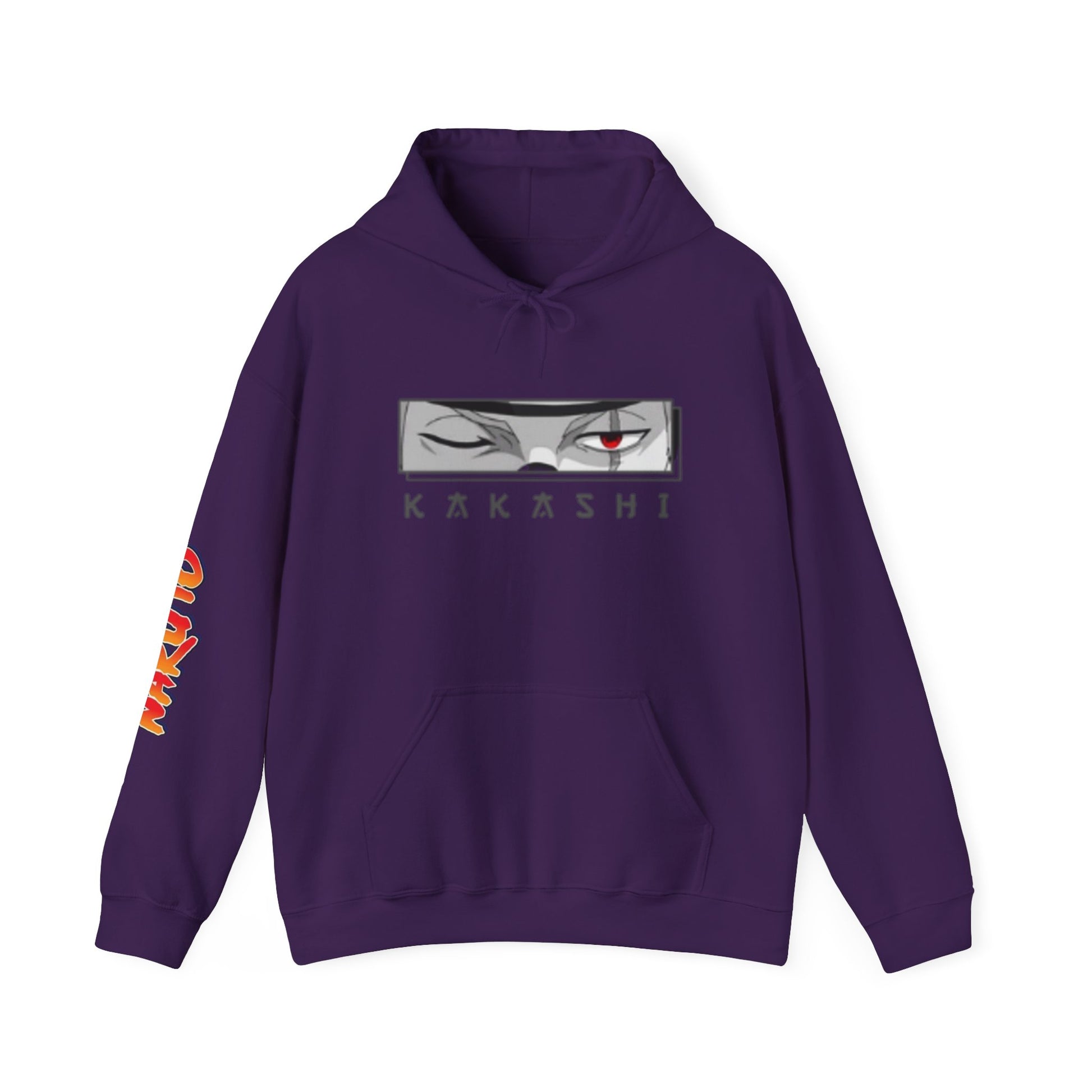 Kakashi Inspired Unisex Hoodie - Cozy Anime Sweatshirt for Fans, Great Gift for Birthdays, Nostalgic Casual Wear, Unisex Fashion