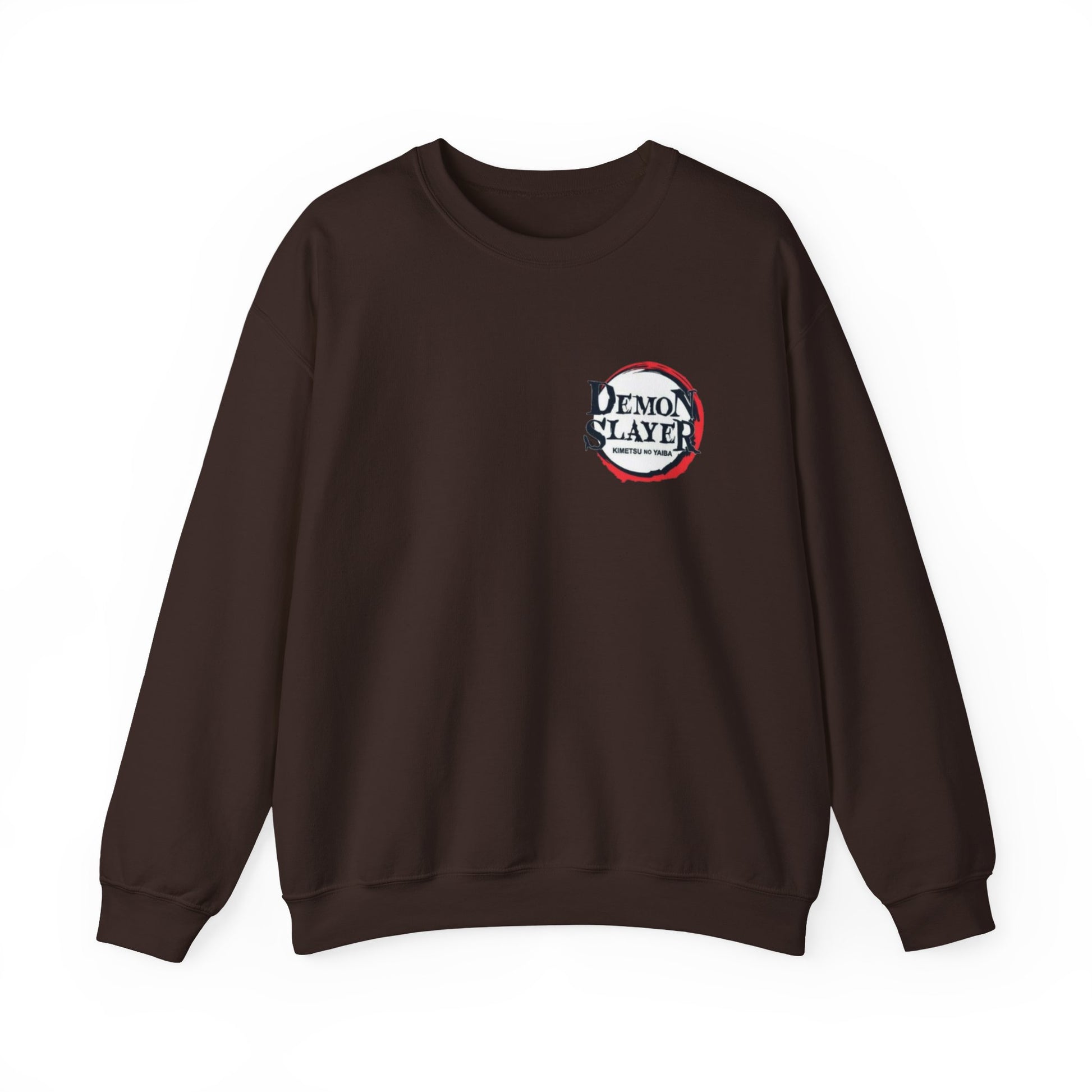 Demon Slayer Crewneck Sweatshirt, Unisex Anime Pullover, Cozy Sweatshirt for Fans, Perfect Gift for Birthdays, Halloween, and Cosplay